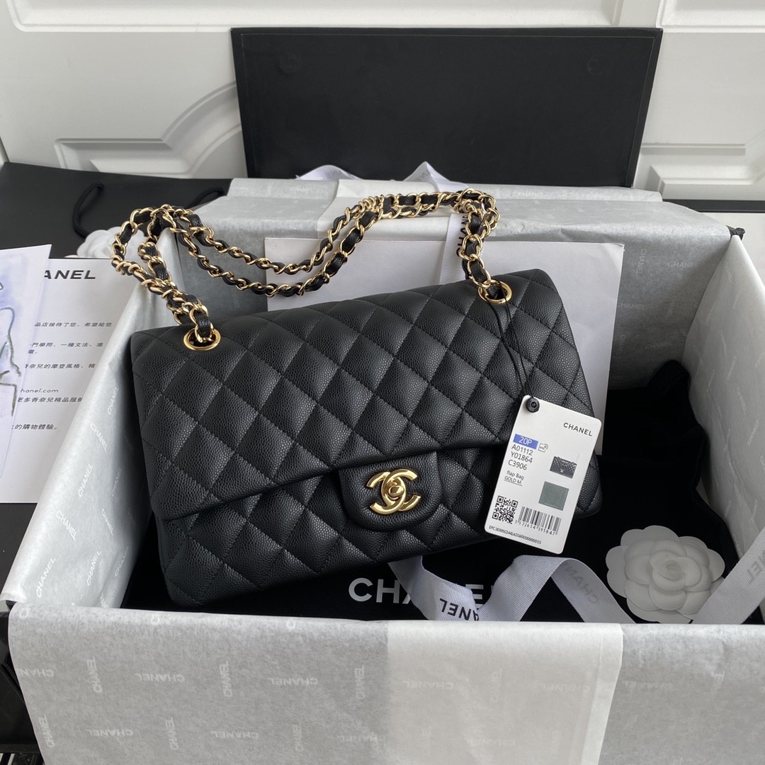 Chanel Classic Flap Bag A01112, Top Quality, Medium