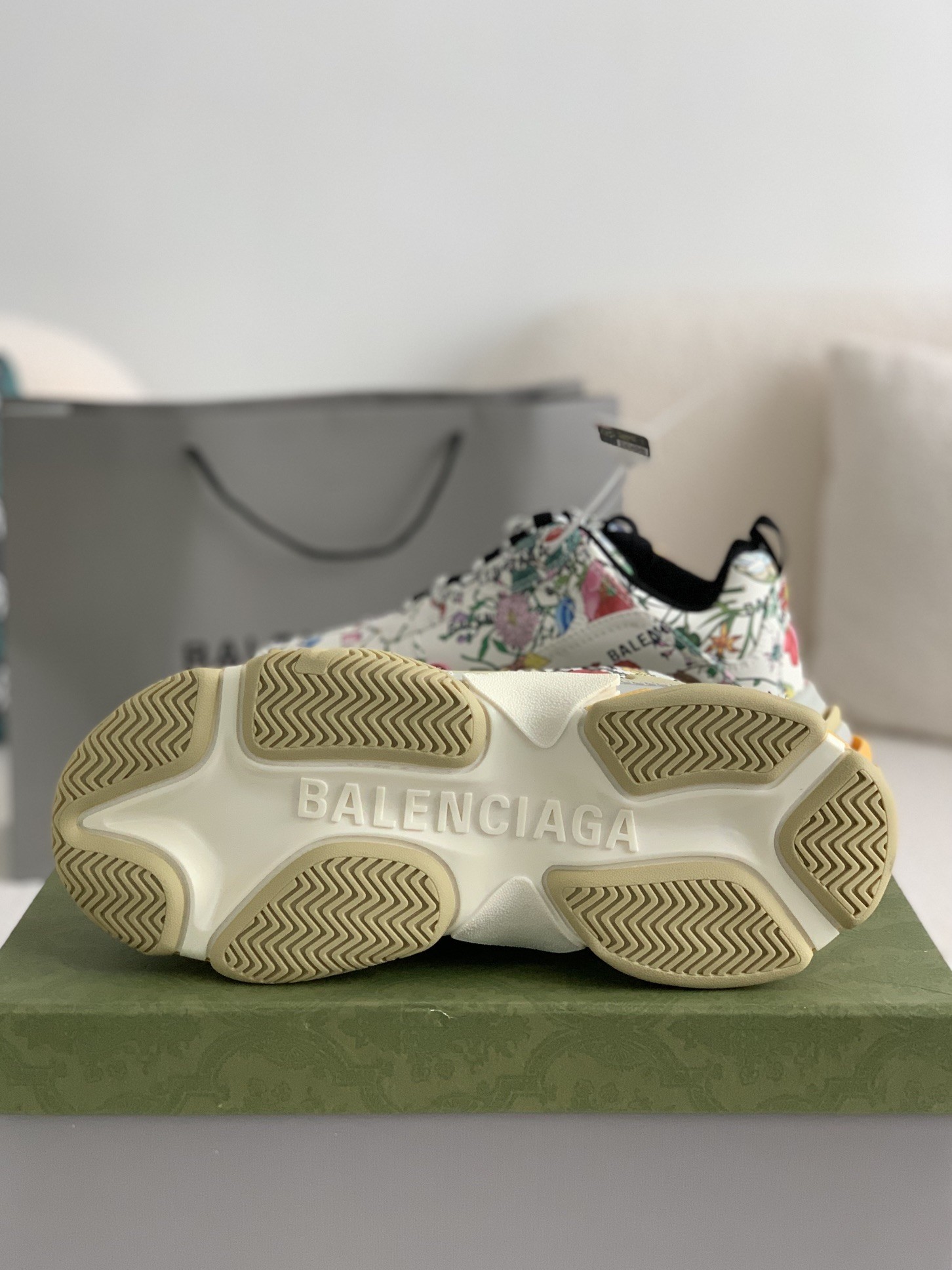 Gucci X Balenciaga Triple S Sneakers
