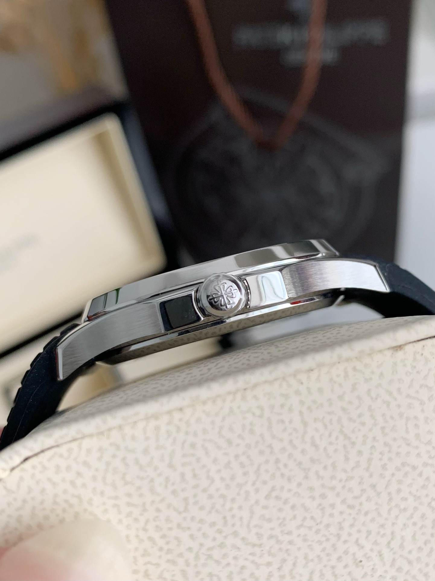 【#3746】 PATEK PHILIPPE Custom Green grenade 5167R series Watch