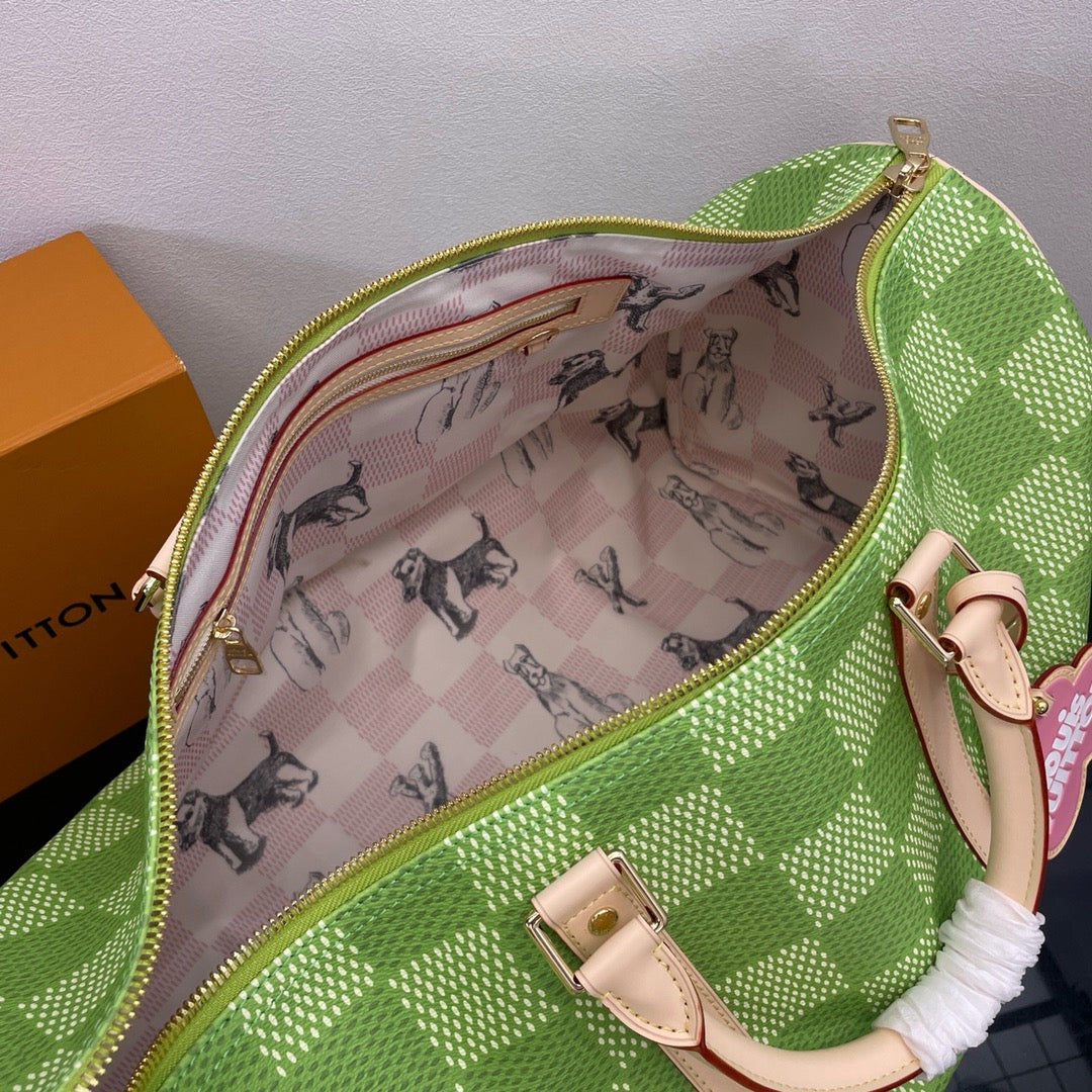 LOUIS VUITTON LV XTyler Keepall 50 Travel bag/top quality N40667