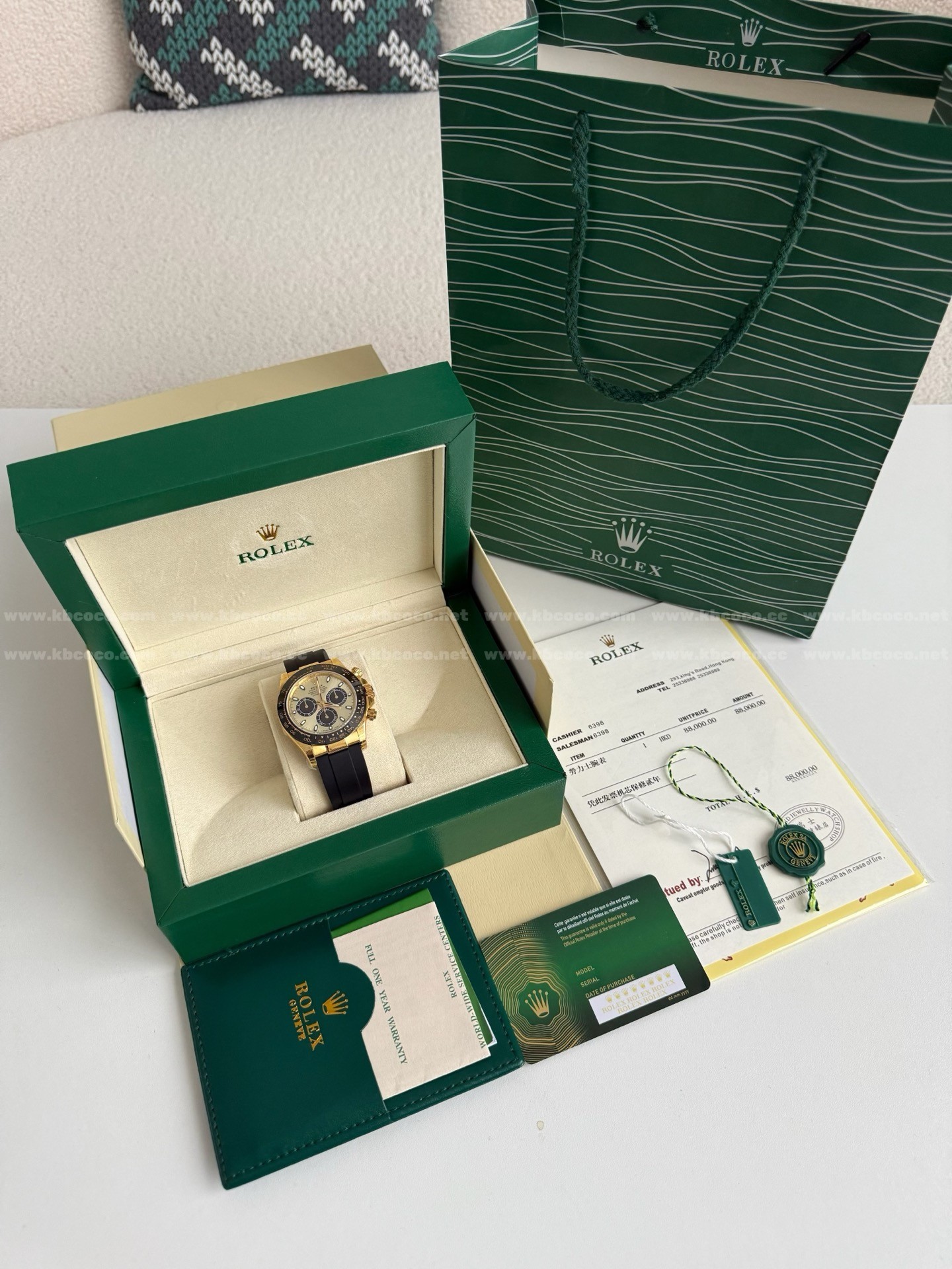 【#2172】Rolex Daytona Exclusive Cal.4130 Men's Watch