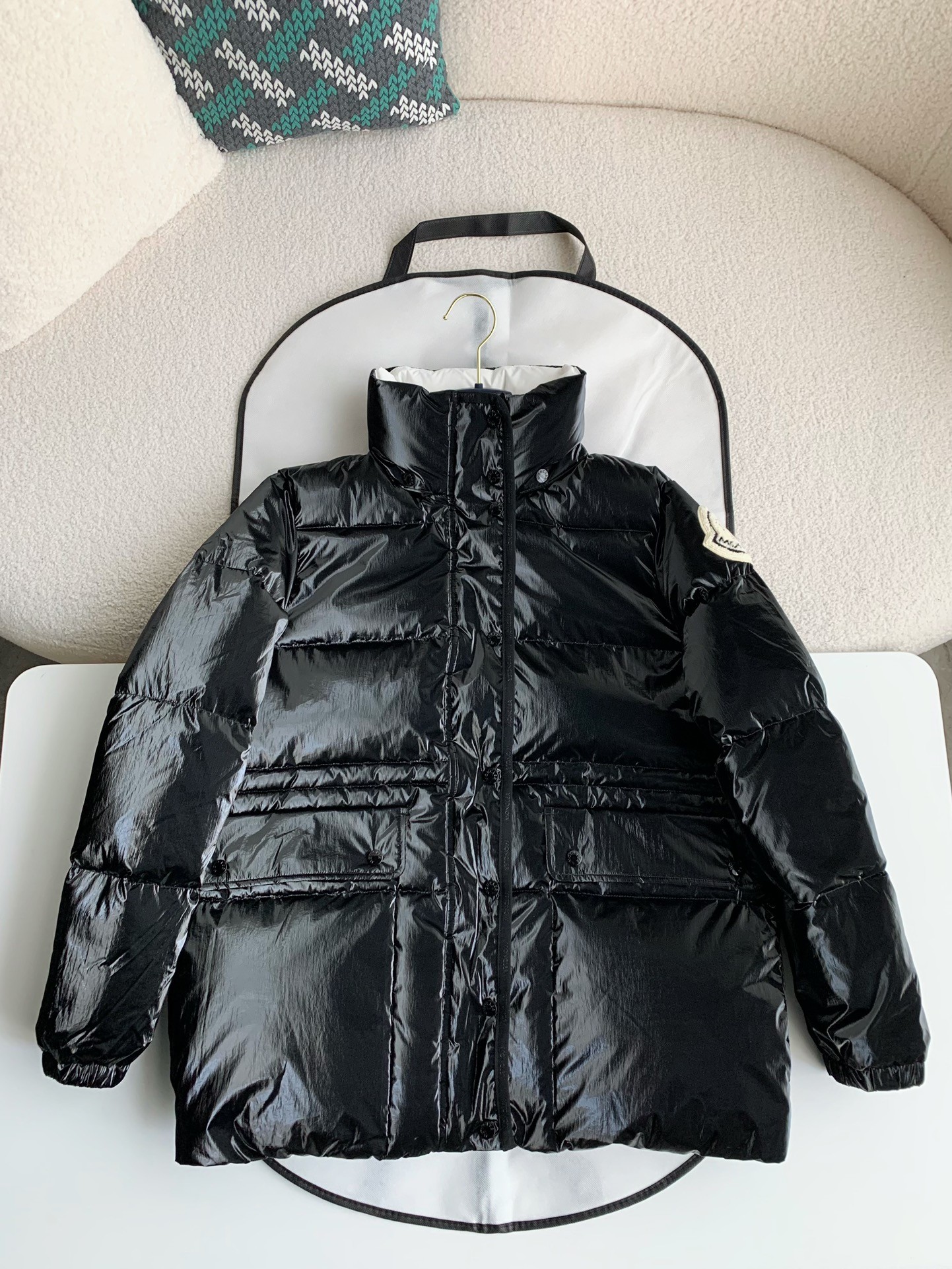 【#2358】Moncler Short men's down jacket