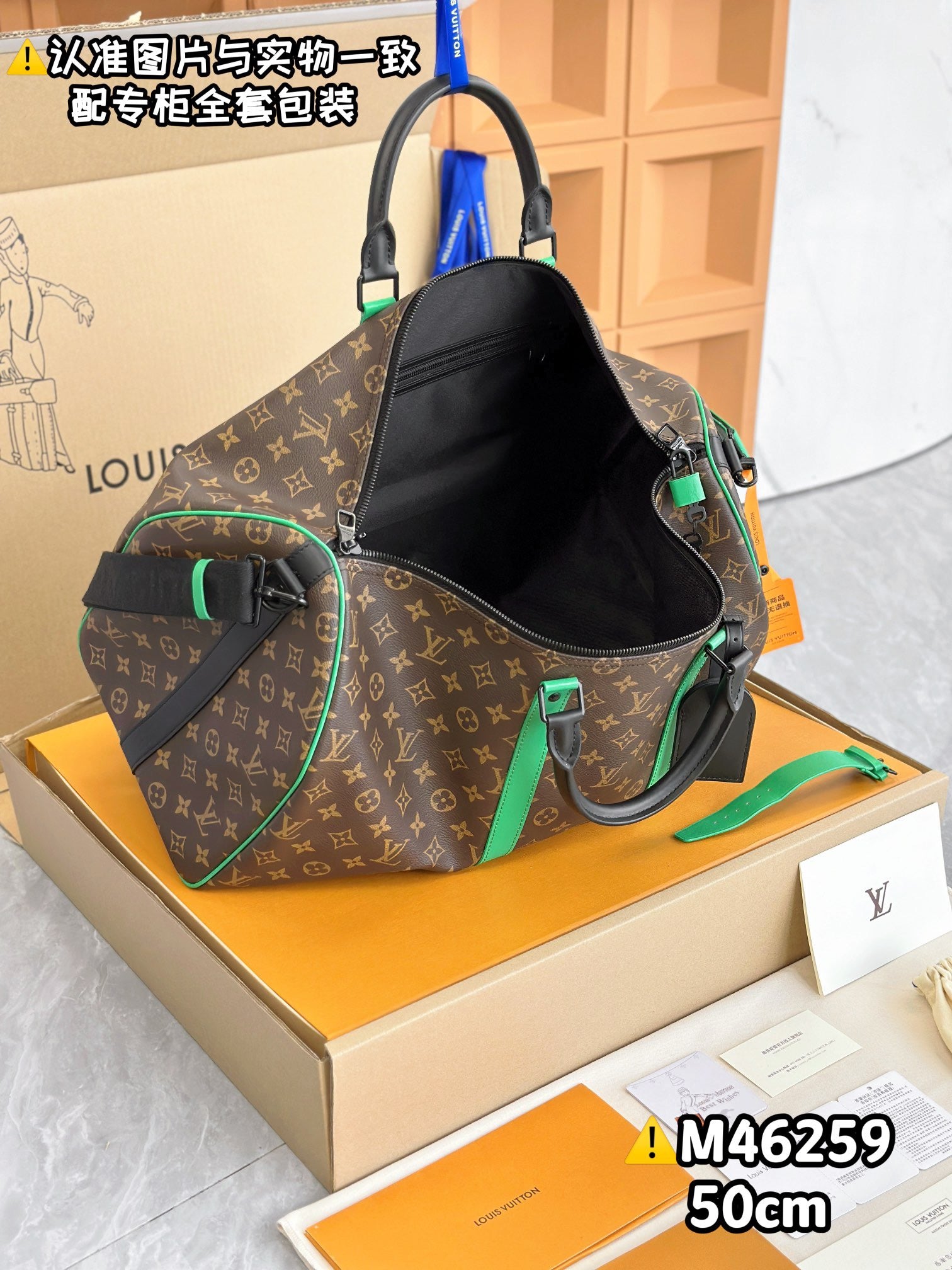 LOUIS VUITTON keepall 50 M46259