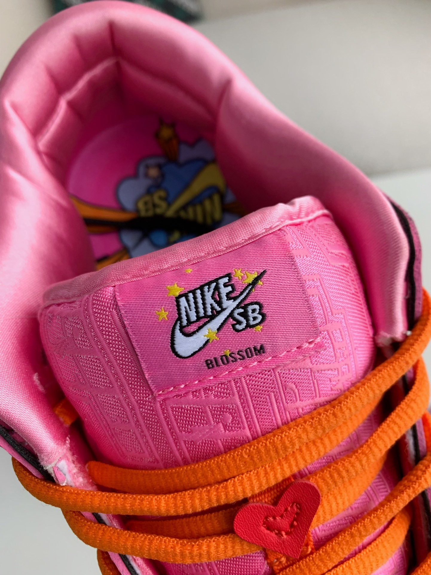 【#3606】 Nike Dunk x Powerpuff GirlsSB Joint The Powerpuff Girls Casual sneakers