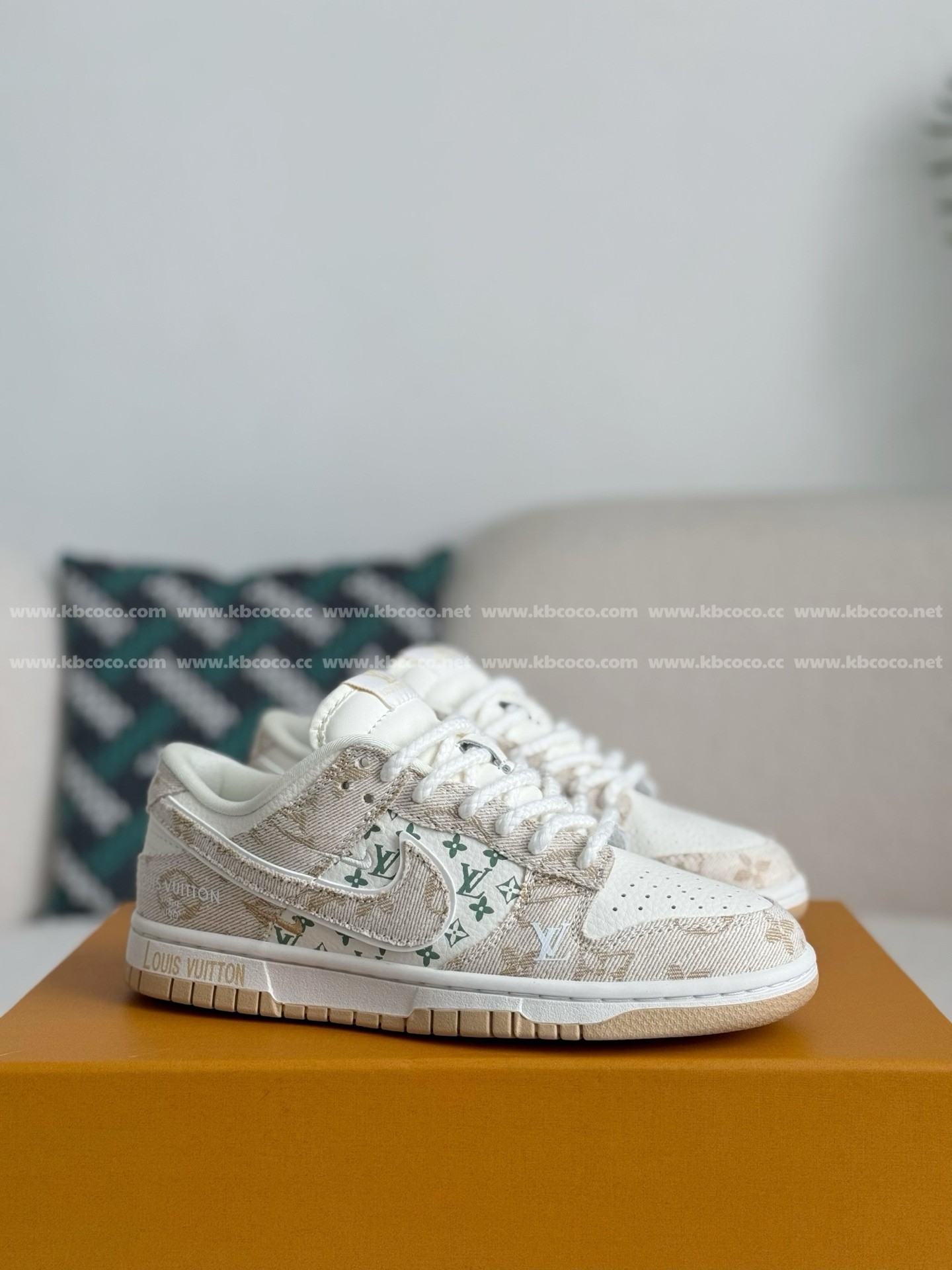【#5200】 LOUIS VUITTON x Nike DunkCasual Sneakers