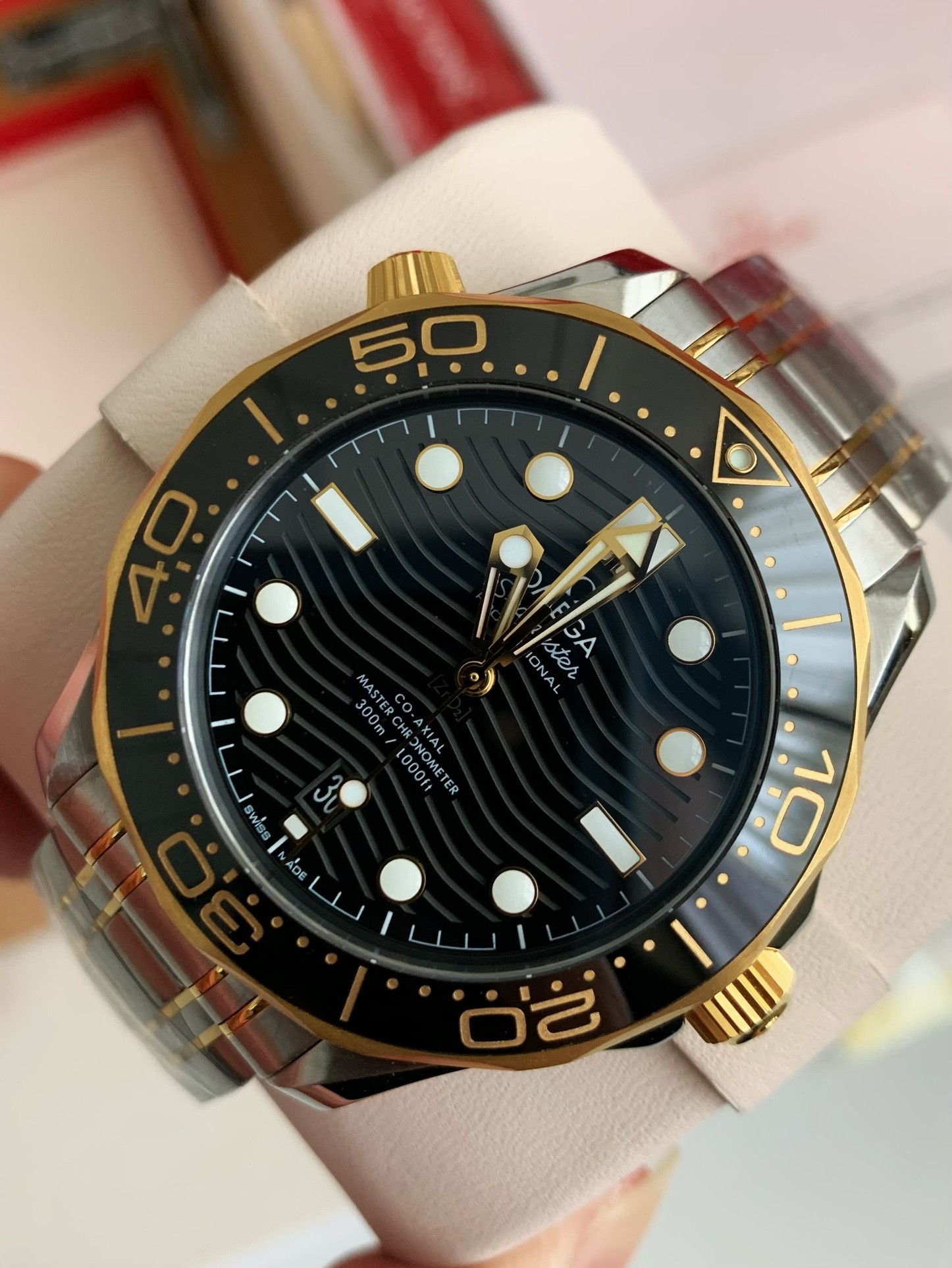 【#3654】Omega Seahorse Series 300-meter dive wristwatch,43.5mm