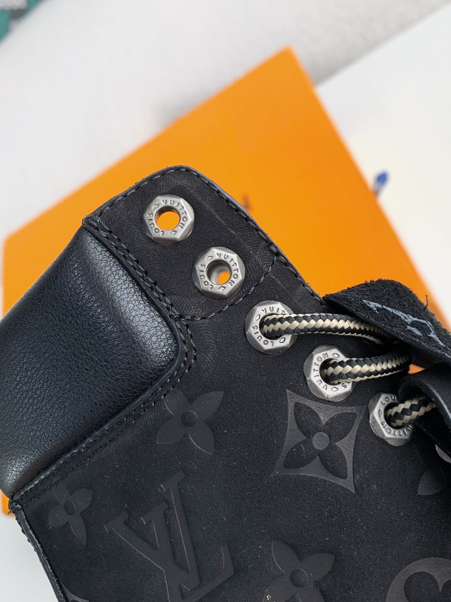 louis vuitton & timberland Black boots/Martin boots/boots