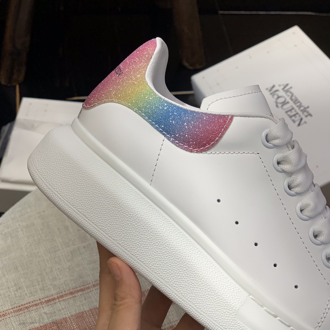 Alexander McQueen MQ rainbow tail Sneakers