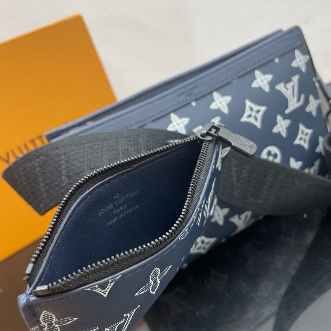 LOUIS VUITTON Gaston Postman bag/top quality M83384