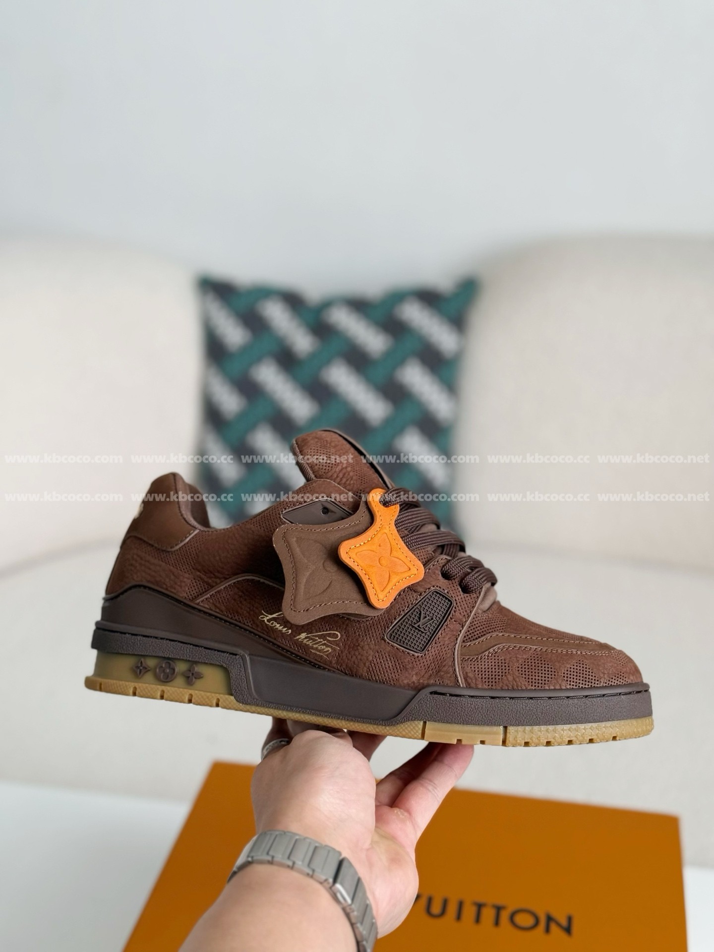 【#5074】 LOUIS VUITTON TRAINER SN EAKERS