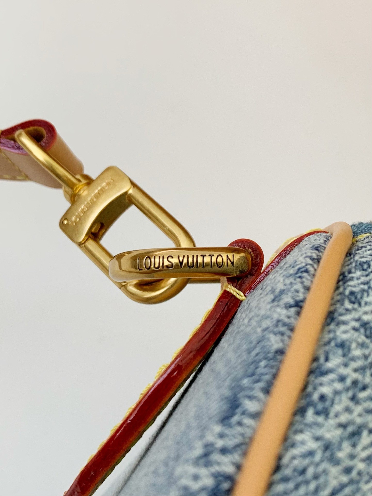 【#3351】 Louis Vuitton The new SPEEDY 25bandouli ère tannin denim handba9 N40700 Size: 25*15*15cm