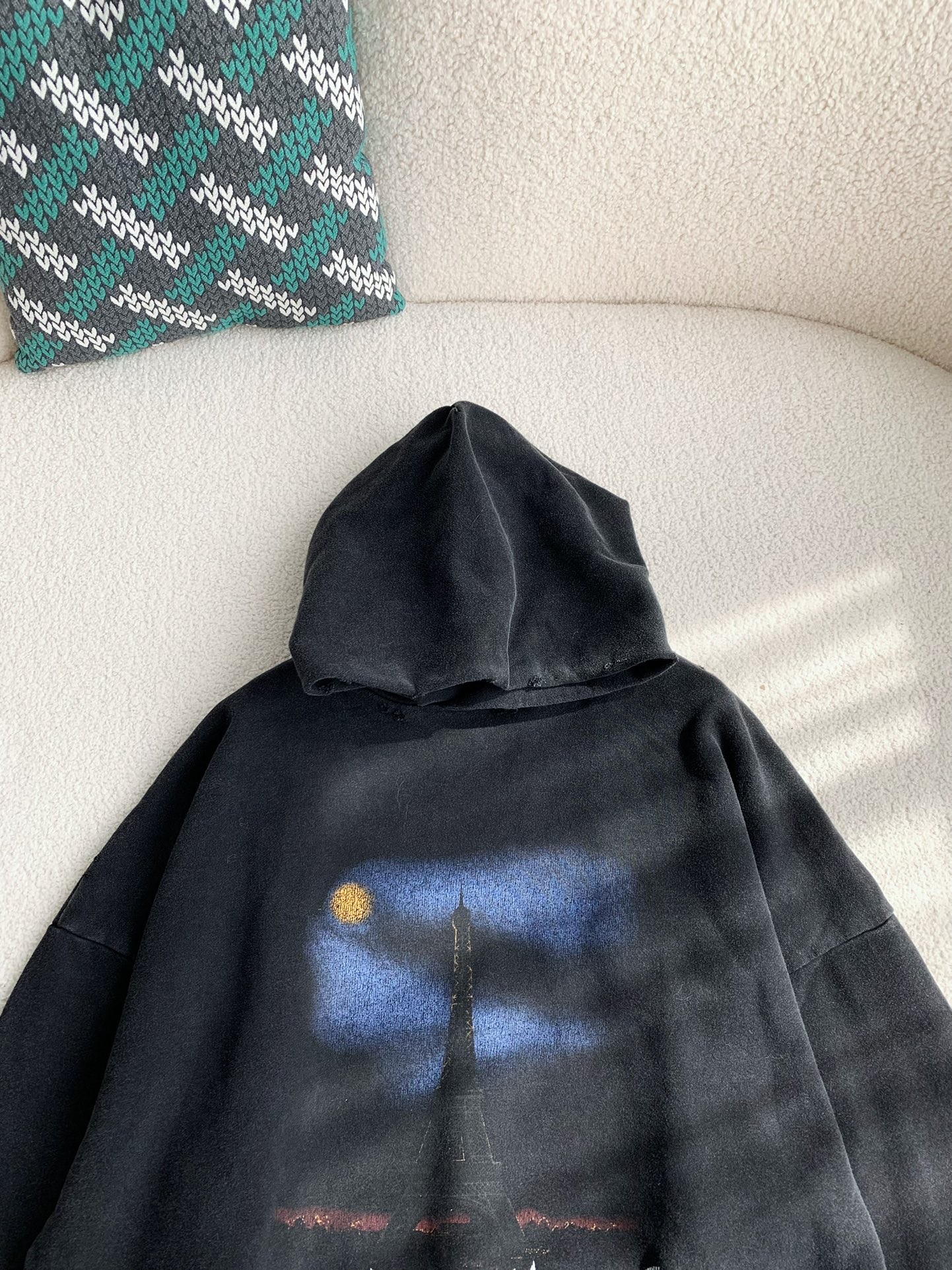 Balenciaga lron Tower print hoodie