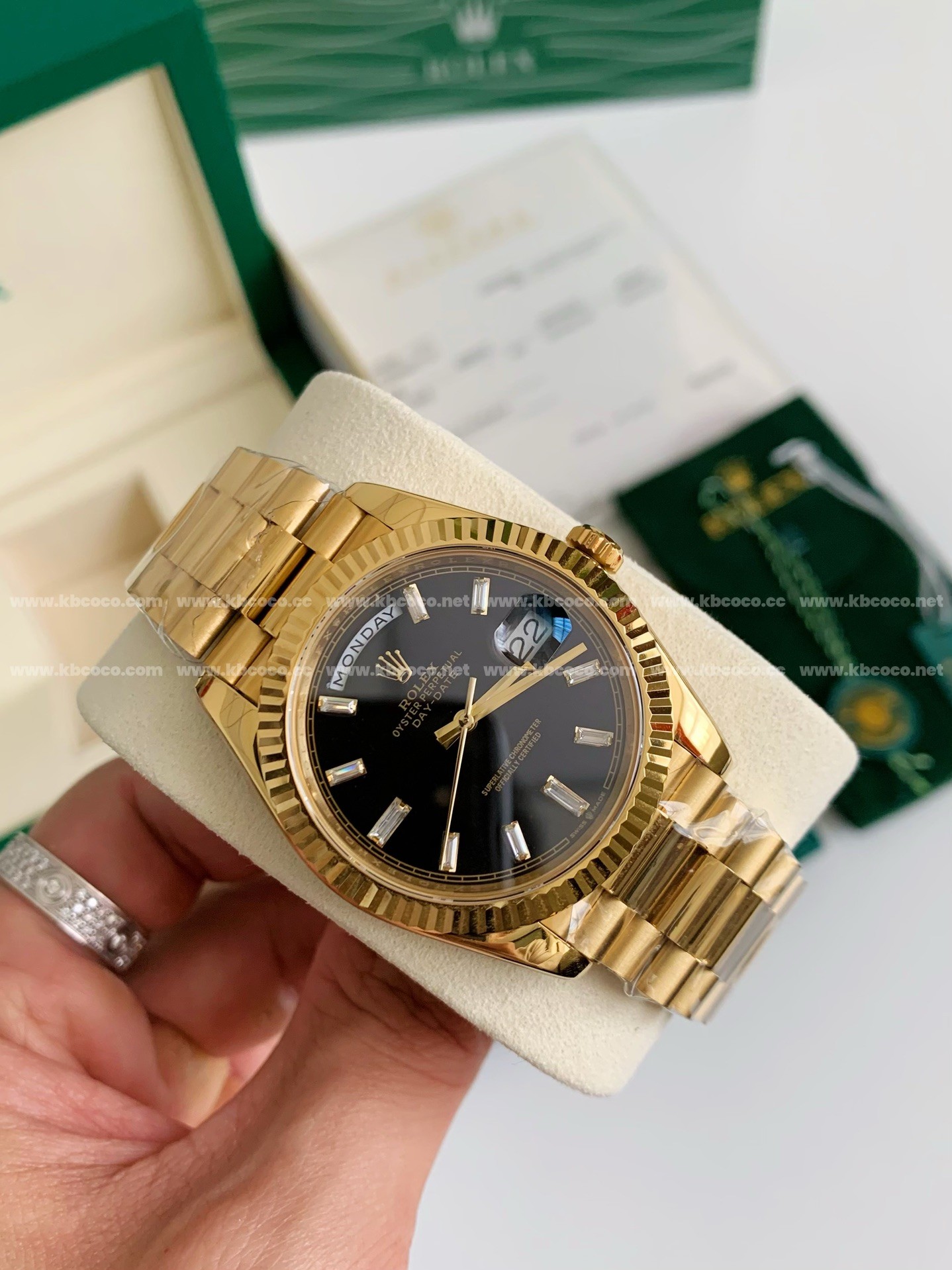 【#3054】Rolex Week calendar seriesMen's wristwatches 41mm