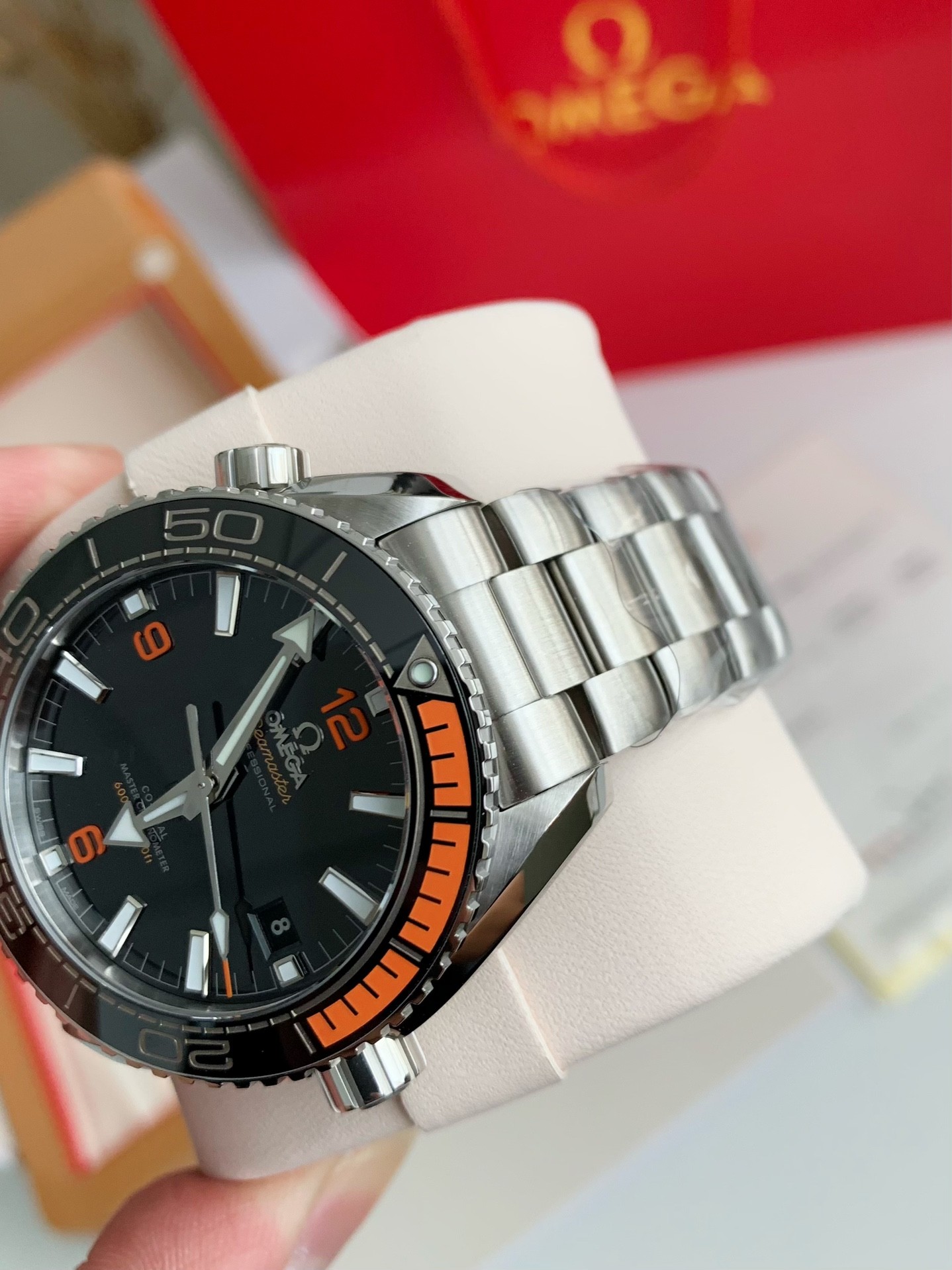 【#3653】Omega Seahorse Series Ocean Cosmos Cup 600-meter dive wristwatch,43.5mm