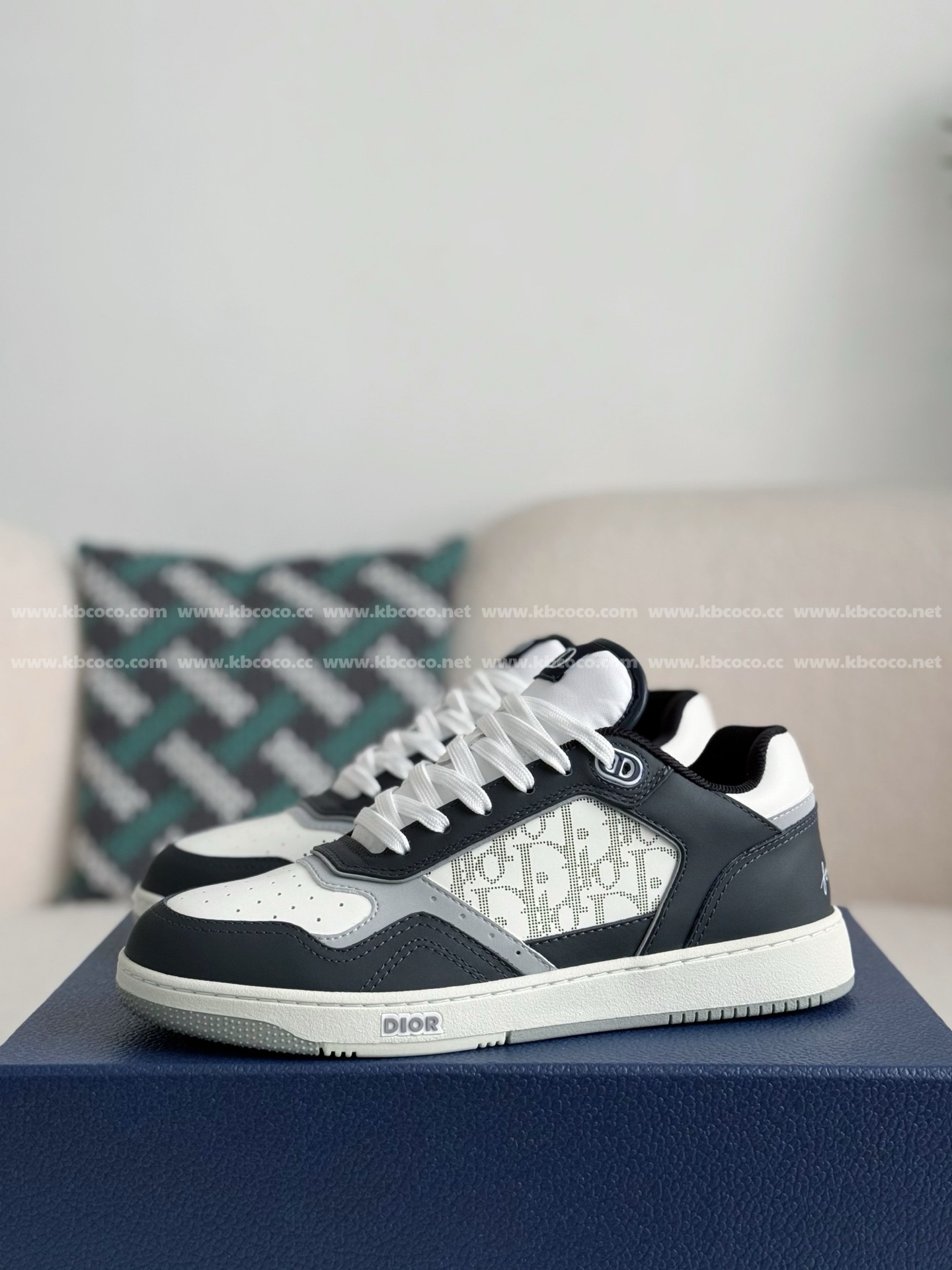 【#5161】 DIOR B27 UPTOWN LEATHERSHOES