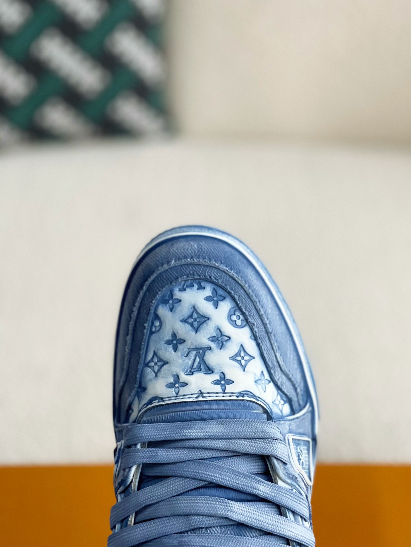 [#3318」 LOUIS VUITTON TRAINER SNEAKERS