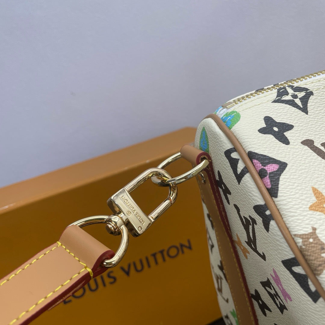LOUIS VUITTON LV X Tyler The Creator keepall 45 Travel bag/top quality M25233
