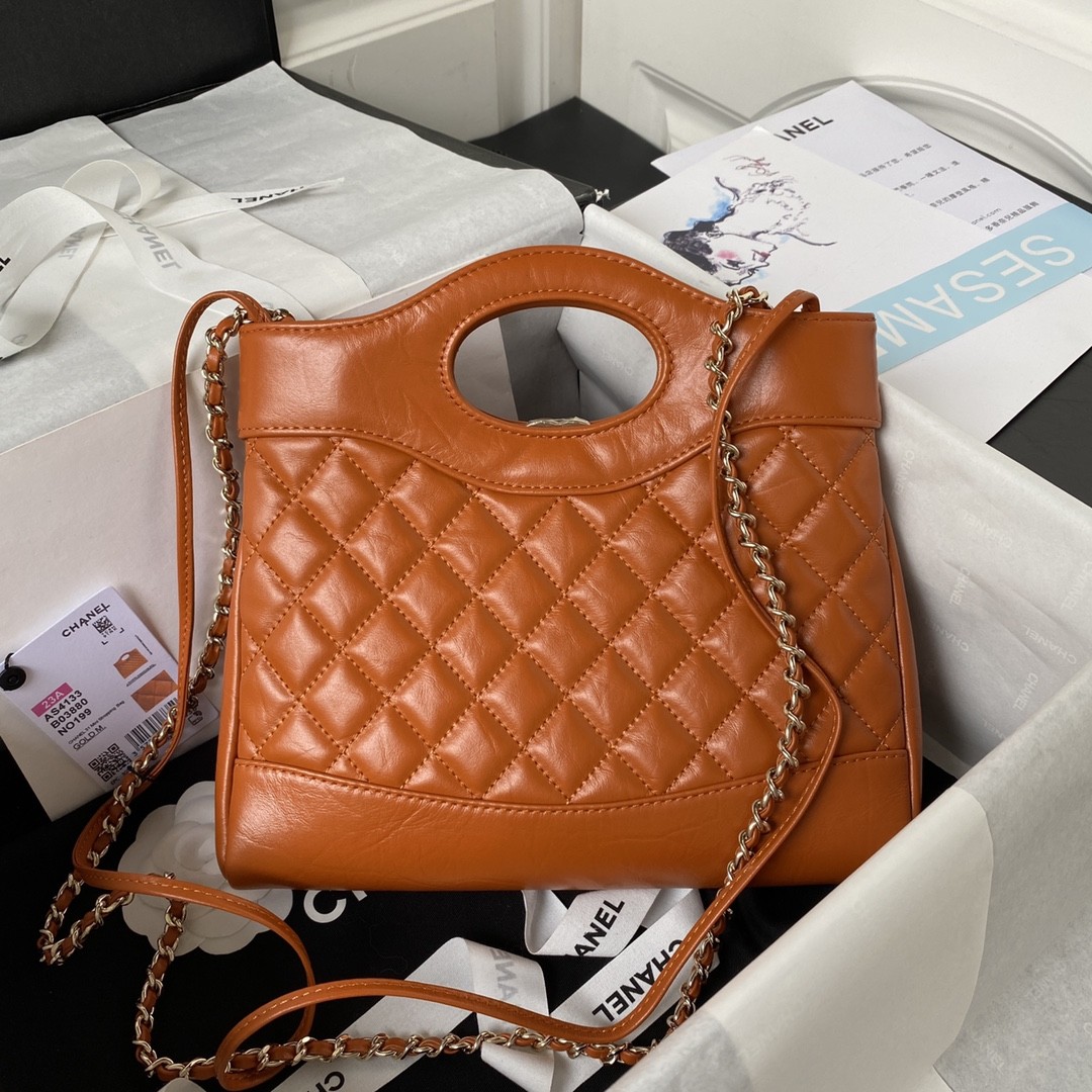 Chanel 23A mini 31 bag AS4133, top quality