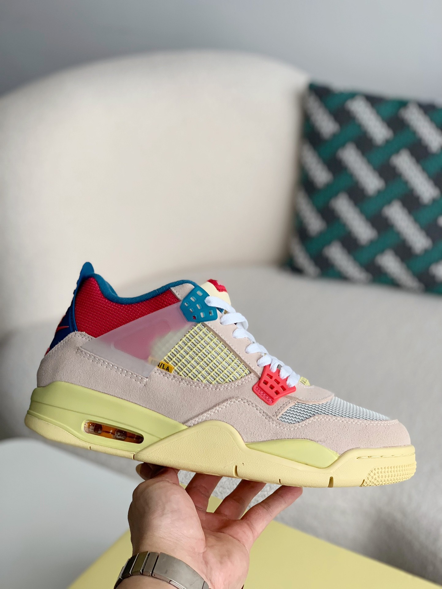 Union LA X Jordan 4 AJ4 Sneakers Retr