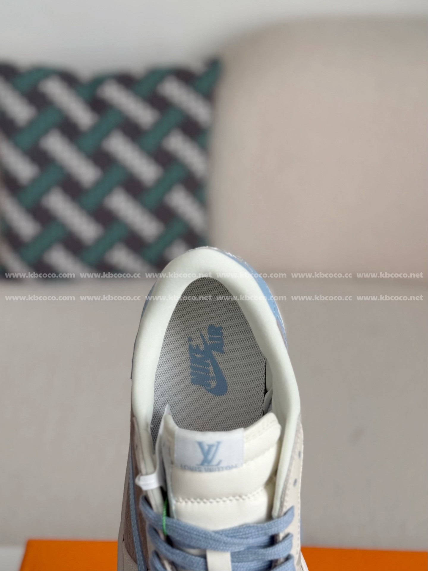 【#5256】 LOUIS VUITTON x Jordan AirJordan 1 Casual Sneakers