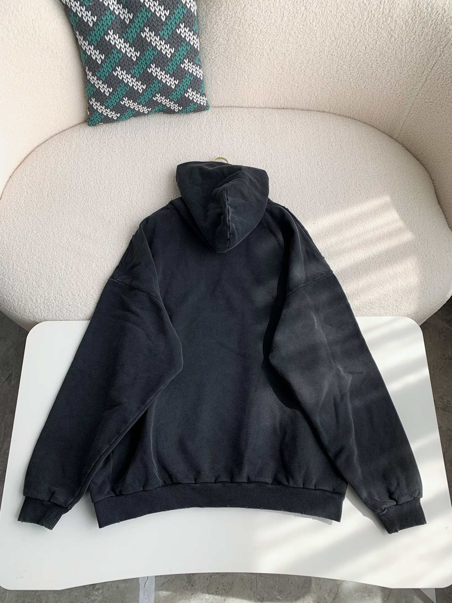 Balenciaga print hoodie