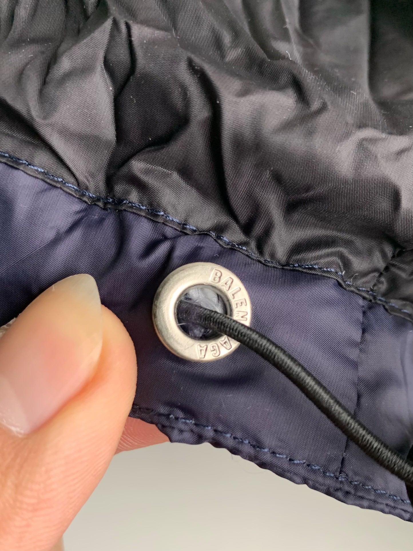 Balenciaga Short men's down jacke