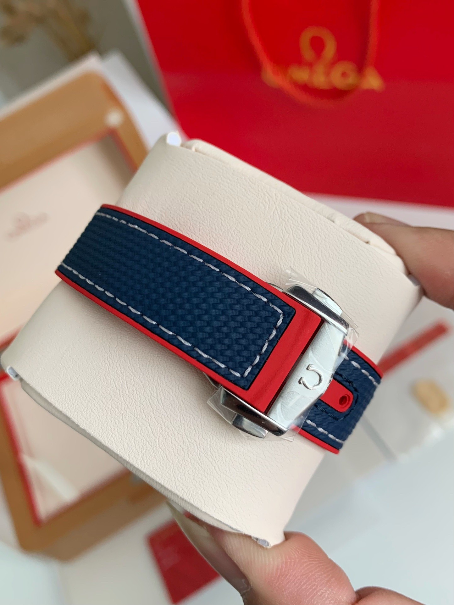 【#3604】Omega Seahorse Series Ocean Cosmos Cup wristwatch,43.5mm