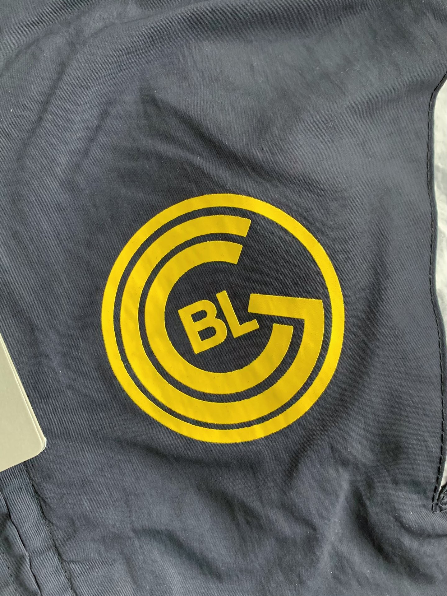 Balenciaga patchwork team jacket