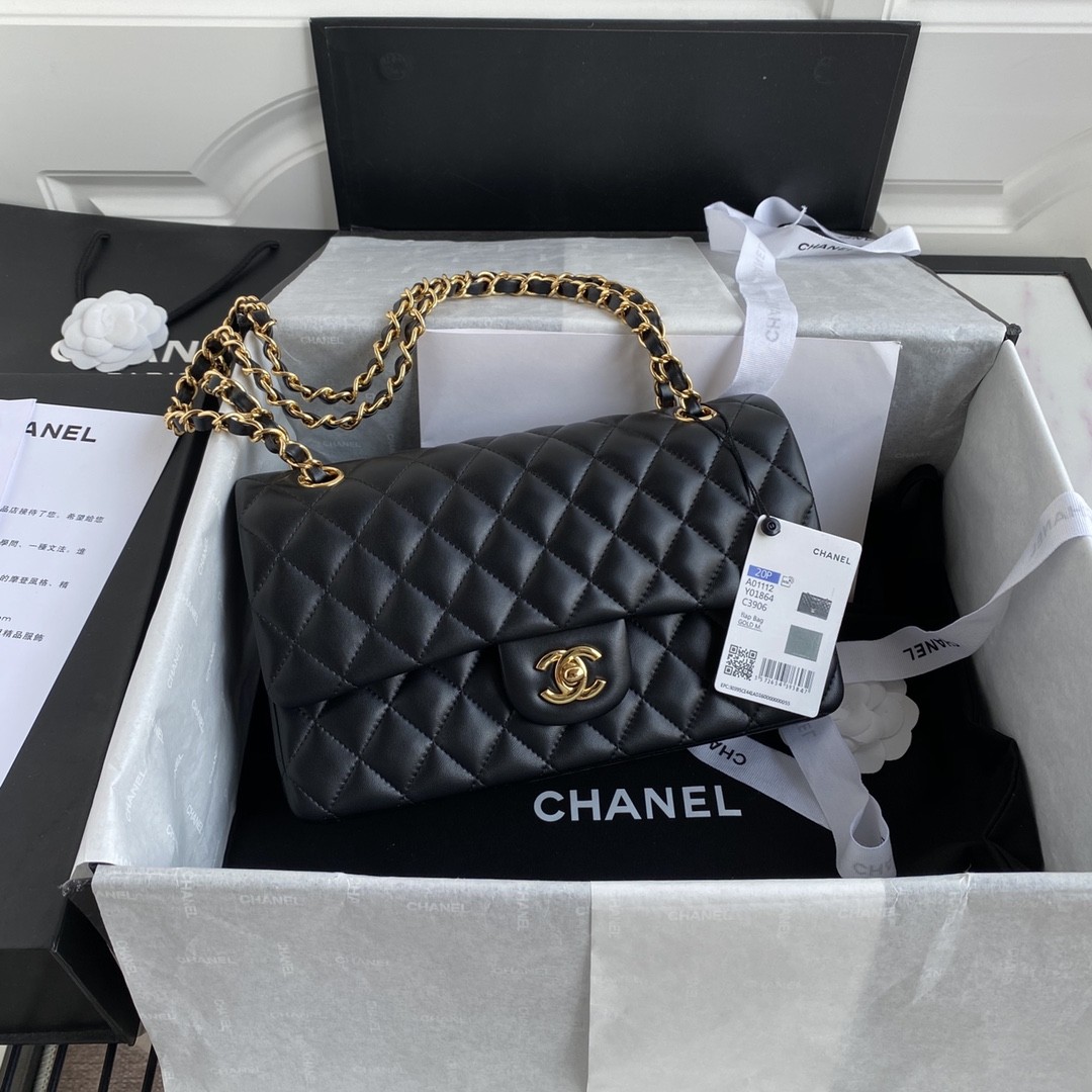 Chanel Classic Flap Bag A01112, Top Quality, Medium