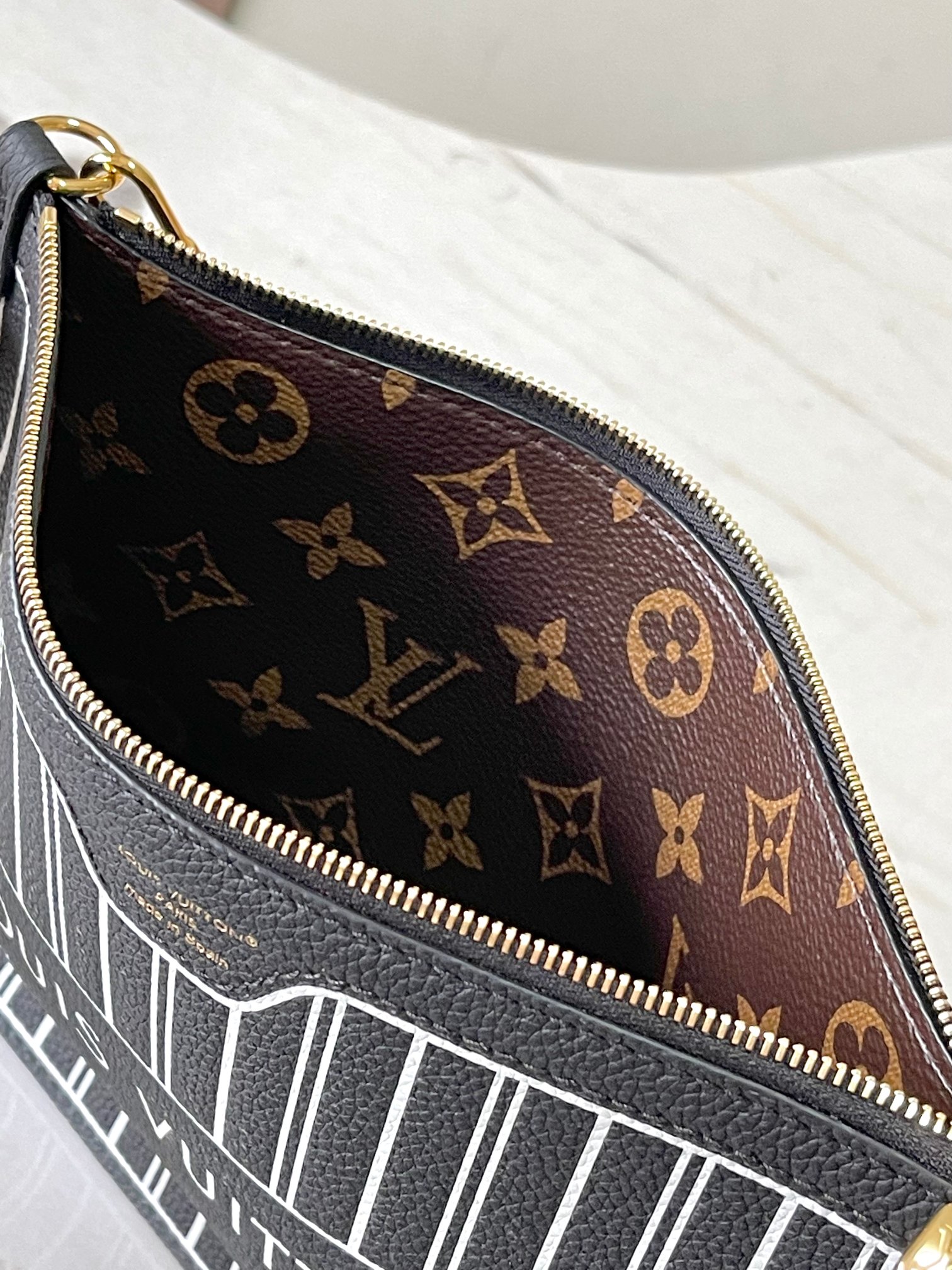 LOUIS VUITTON NEVERFULL NEVERFULL INSIDE OUT Tote bag/top quality M11946