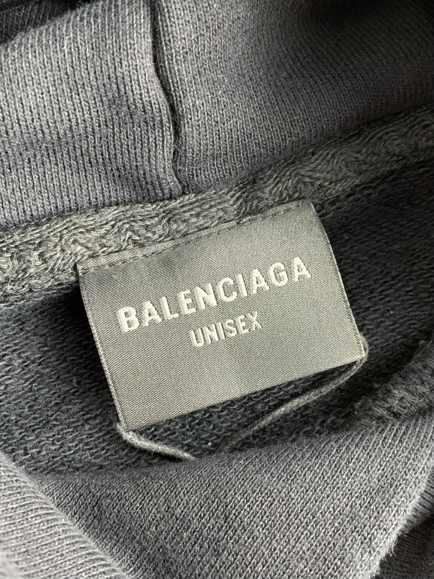 Balenciaga print hoodie