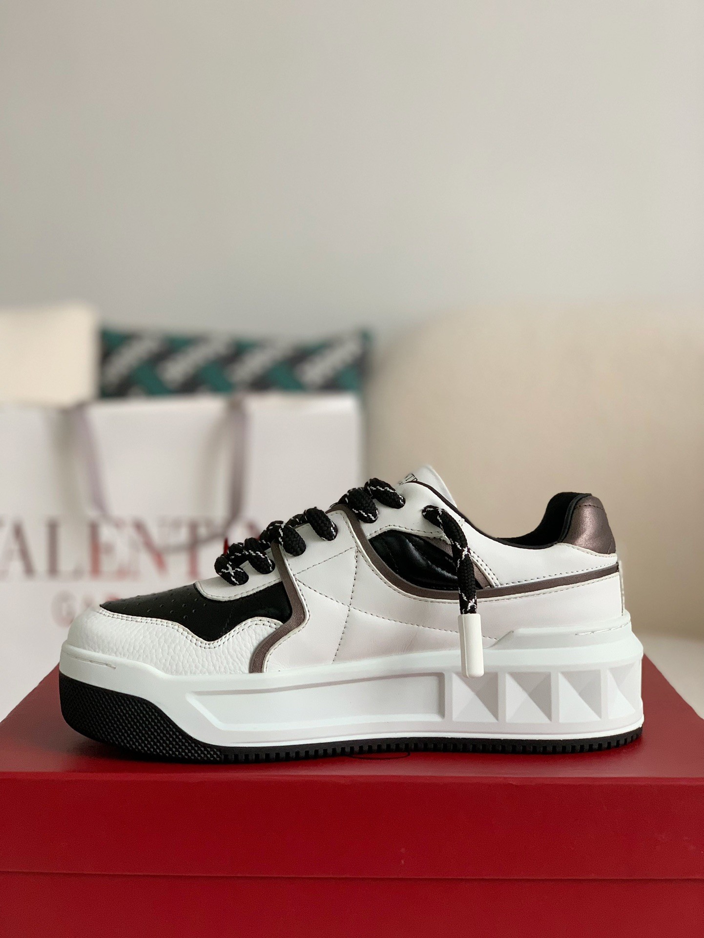 Valentino One Stud Sneakers