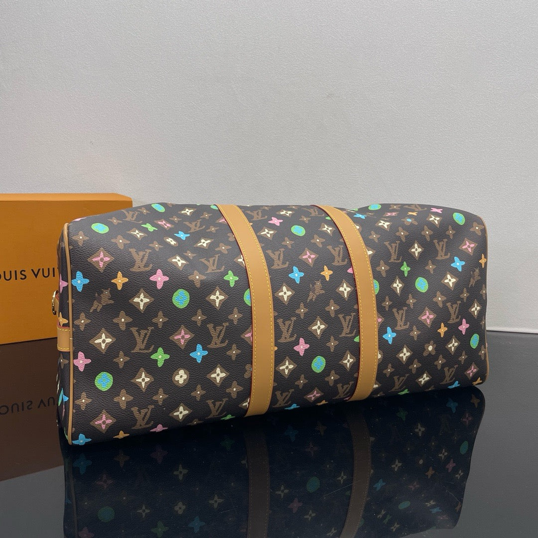 LOUIS VUITTON keepall 50 Travel bag/top quality