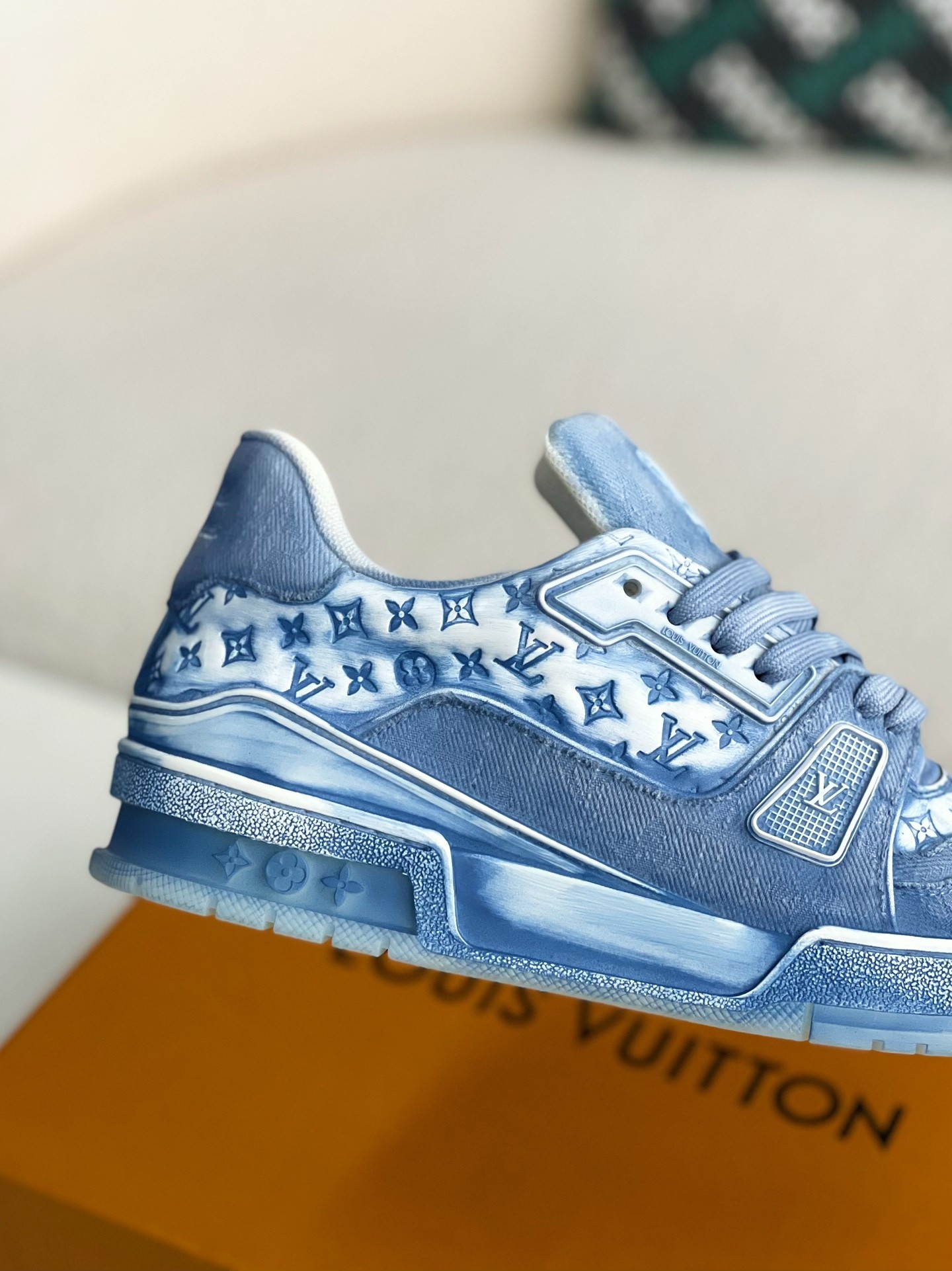 [#3318」 LOUIS VUITTON TRAINER SNEAKERS