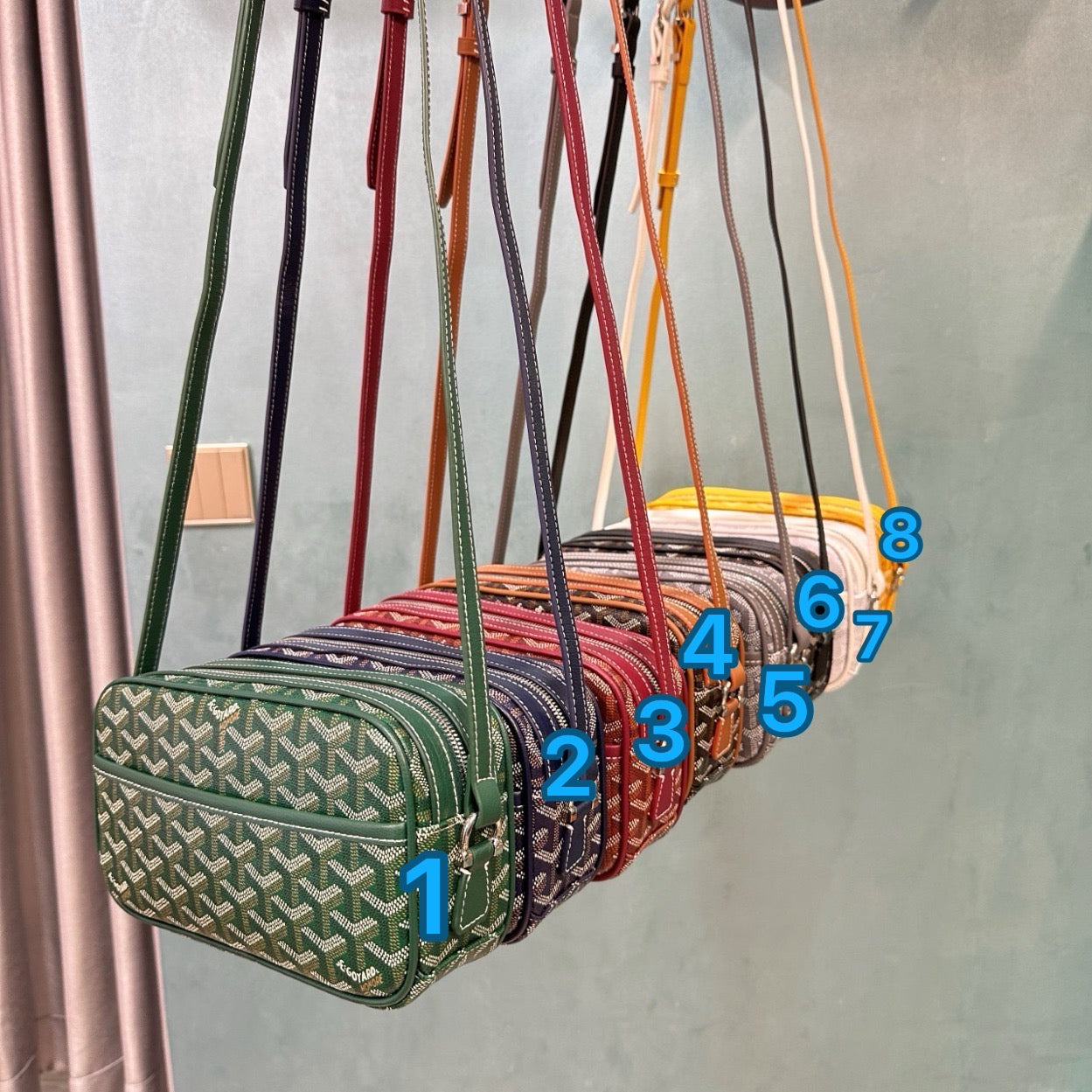 GOYARD Cap-Vert Y Shoulder bag/crossbody bag