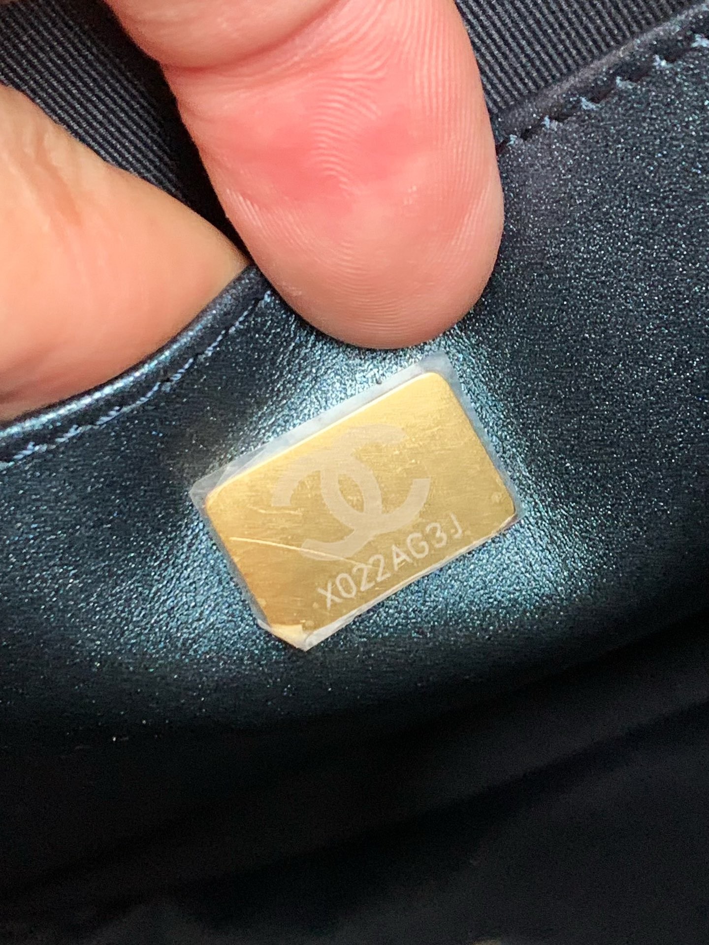 Chanel Denim Hobo pocket straggler shoulder bag