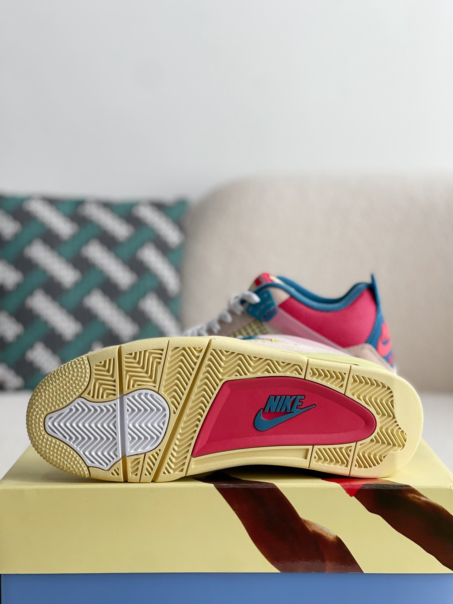 Union LA X Jordan 4 AJ4 Sneakers Retr