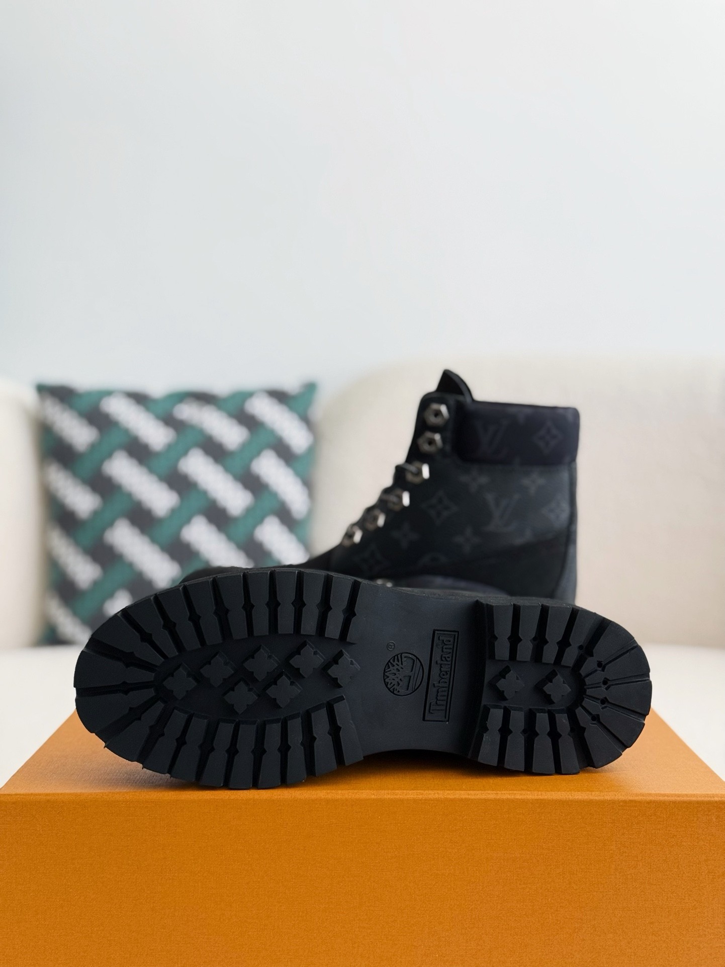 [#3839| Louis Vuitton xTimberland boots/Martin boots/boots