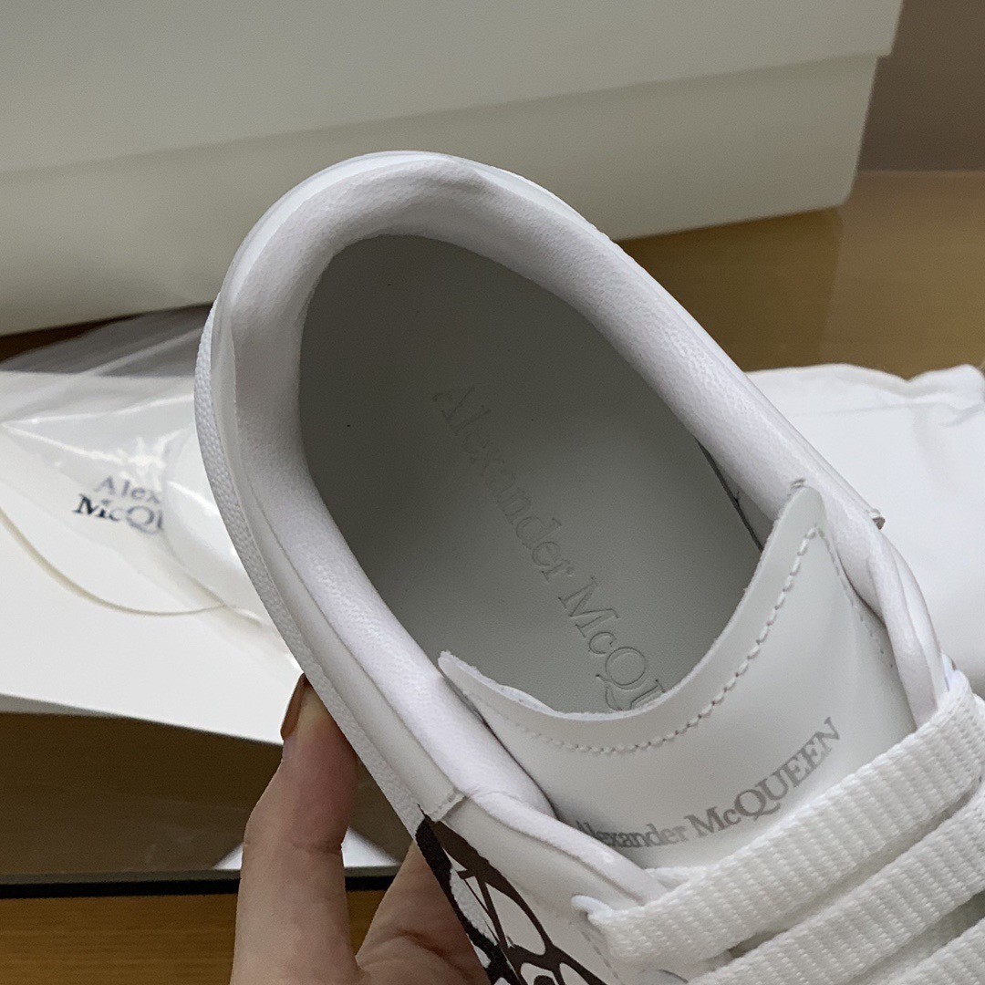 Alexander McQueen MO 3D white bloom Sneakers