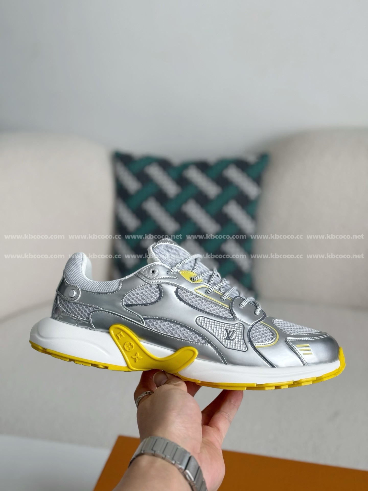 【#5216】 LOUIS VUITTON OLYMPIA CASUAL SHOES