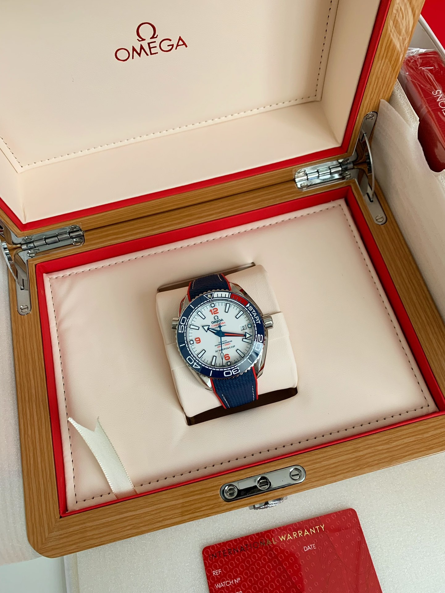 【#3604】Omega Seahorse Series Ocean Cosmos Cup wristwatch,43.5mm