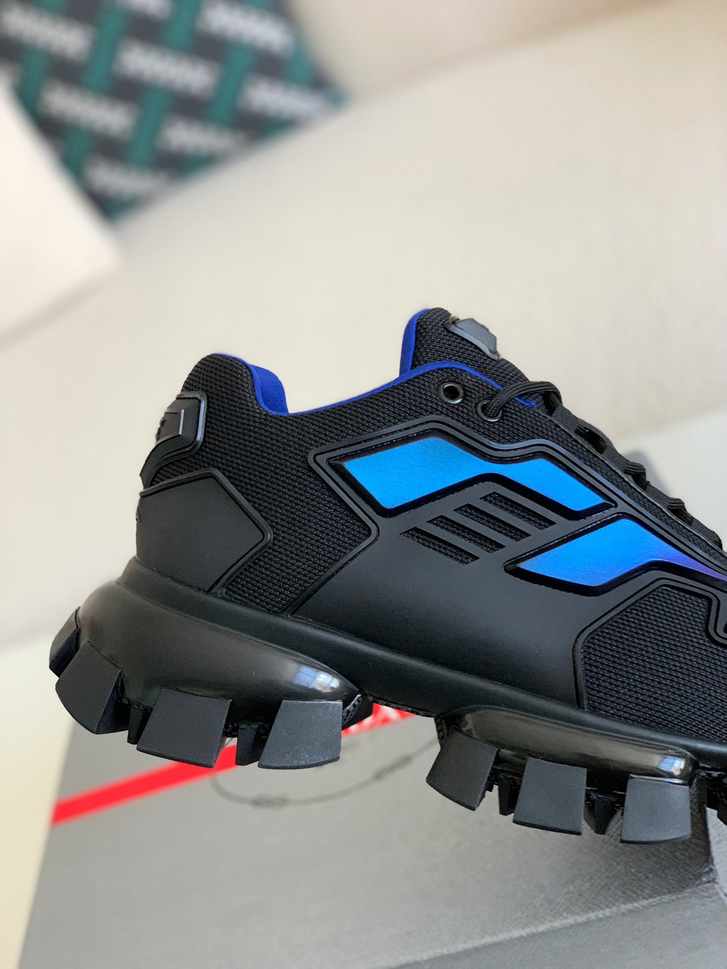 【#1401】 Prada Cloudbus Thunder technology fabric sneakers