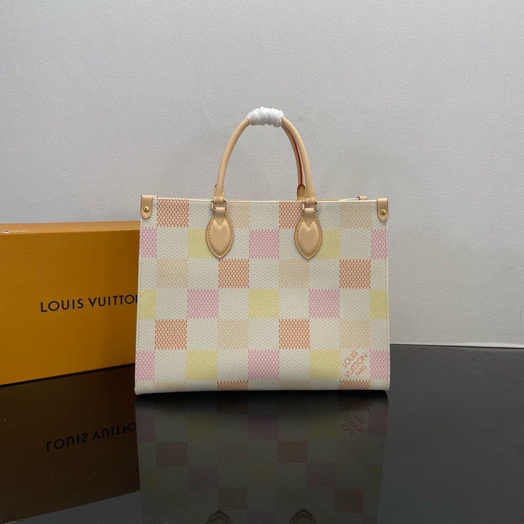 LOUIS VUITTON ONTHEGO MM Tote bag/top quality N40518