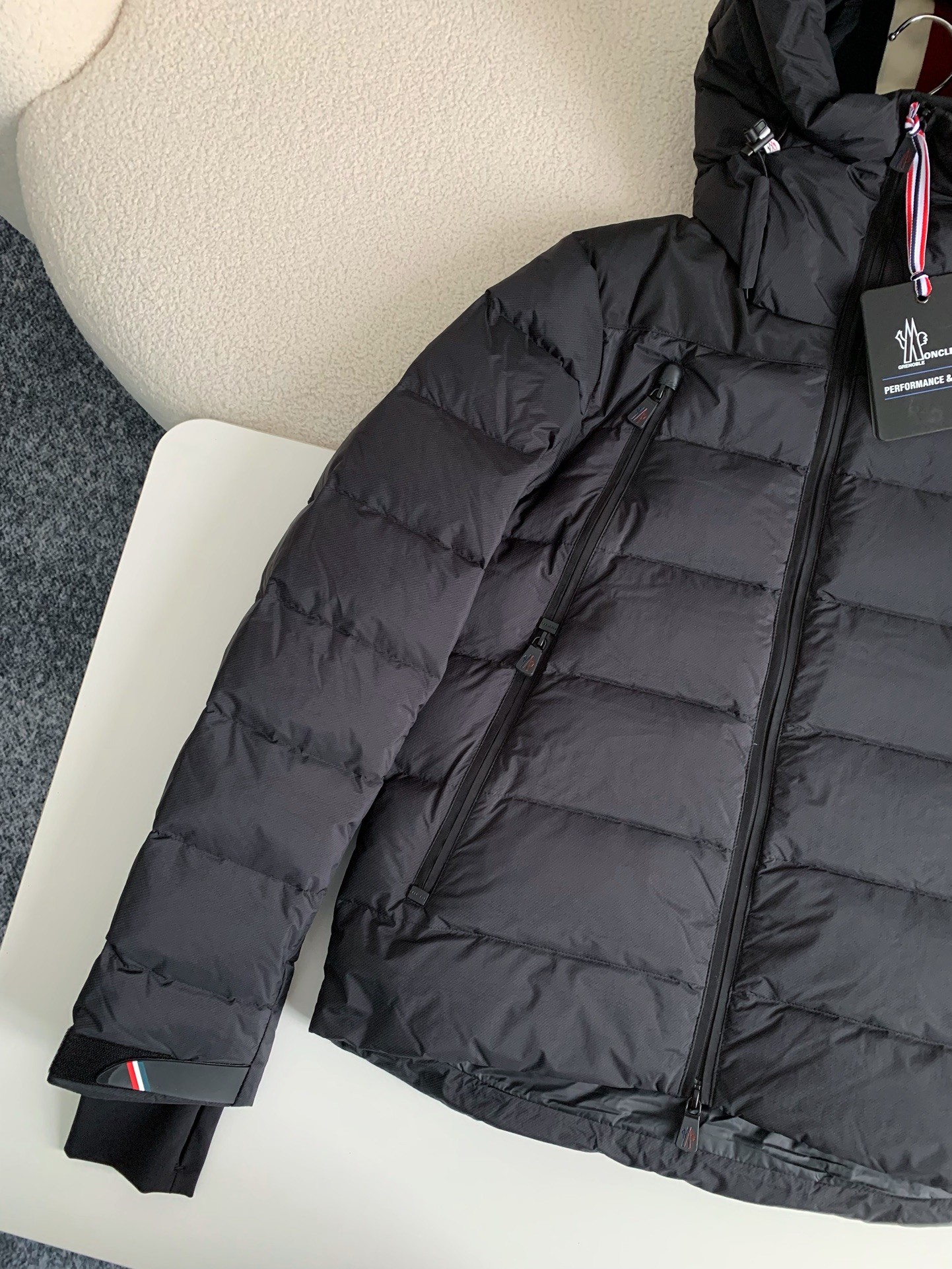 【#3913】Moncler Grenoble Nylon Hooded Down Jacket