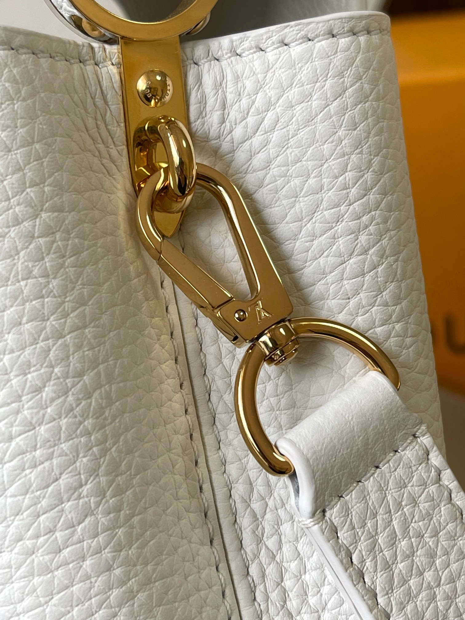 LOUIS VUITTON Capucines Mini Handbag/Top Quality M21416