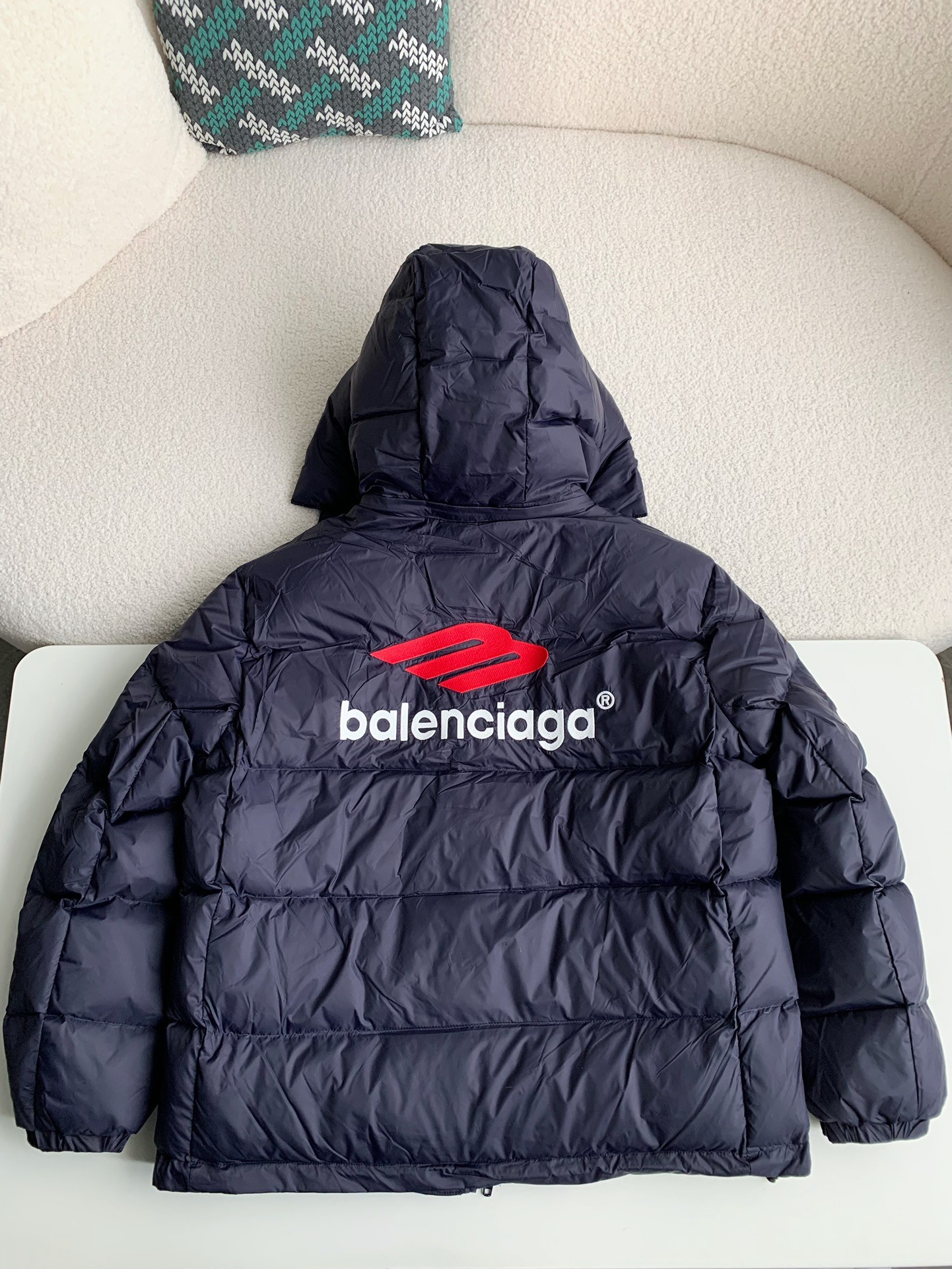 Balenciaga Short men's down jacke