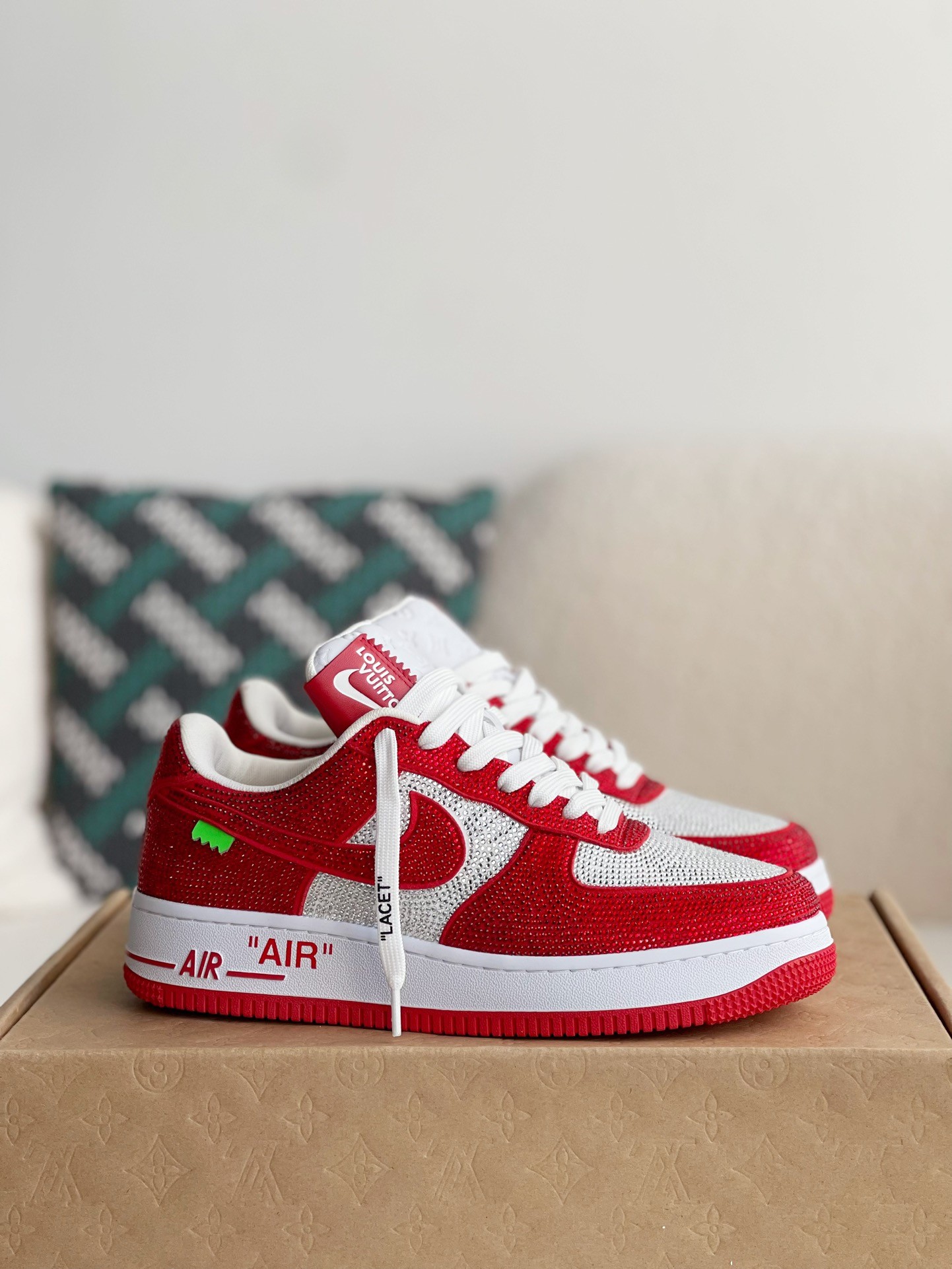 LOUIS VUITTON x NIKE AIR FORCE 1 SNEAKER