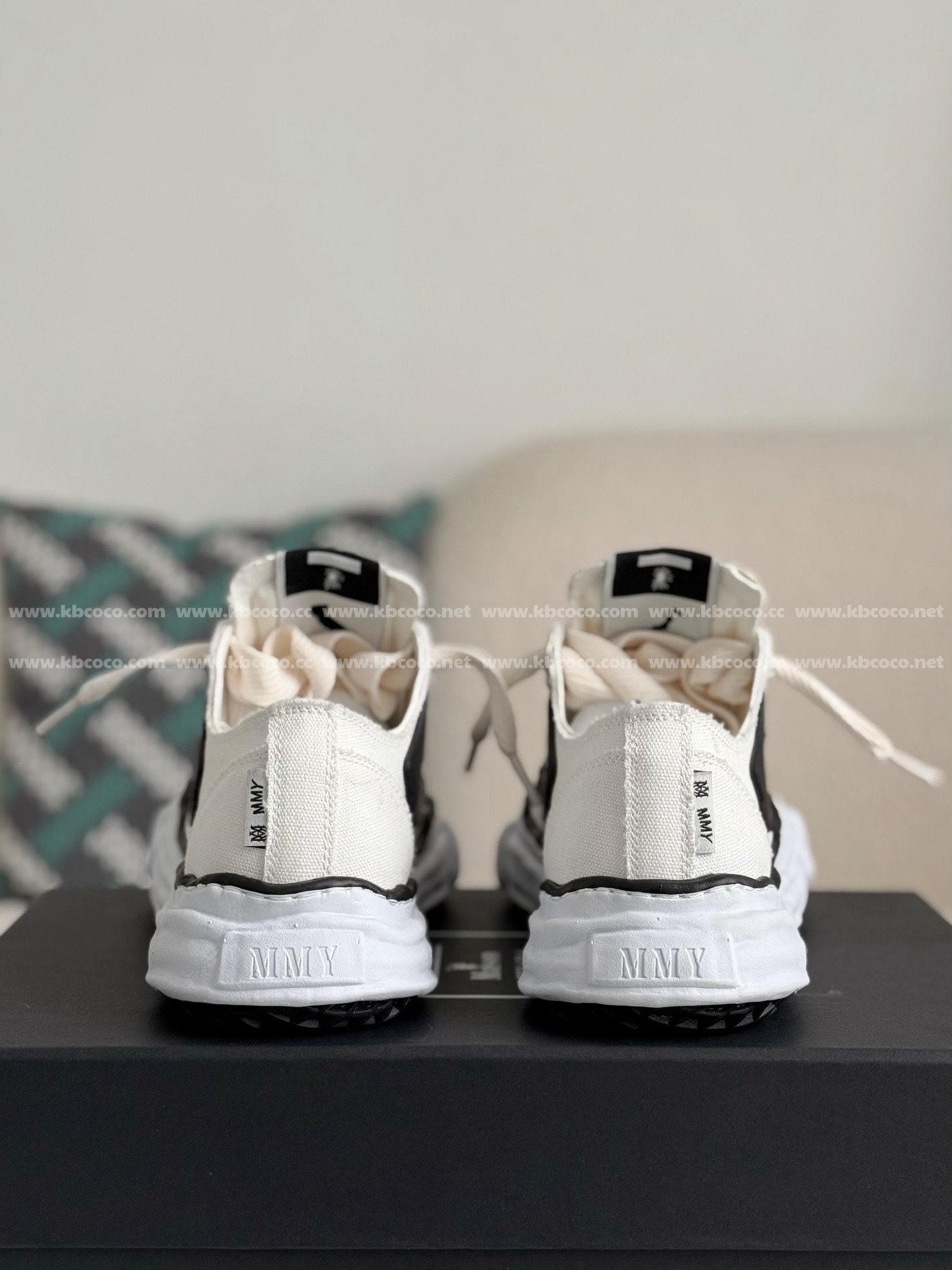 【#4533】Maison Mihara Yasuhiro x AMlRl Skel- Top Low canvas shoes