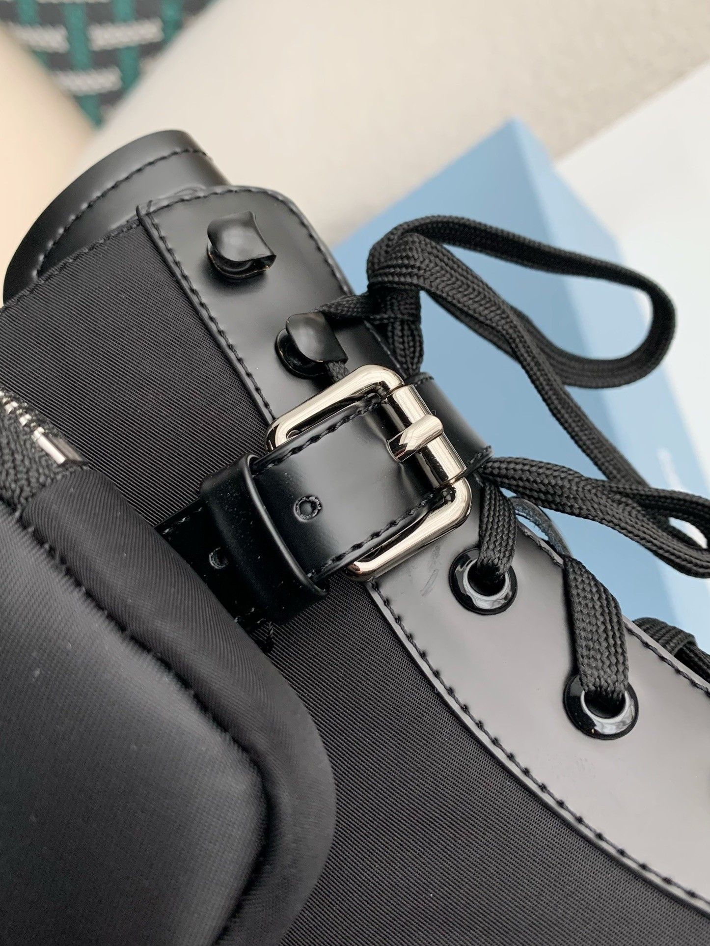 【#2420】 Prada Cloudbus Thunder technology fabric sneakers