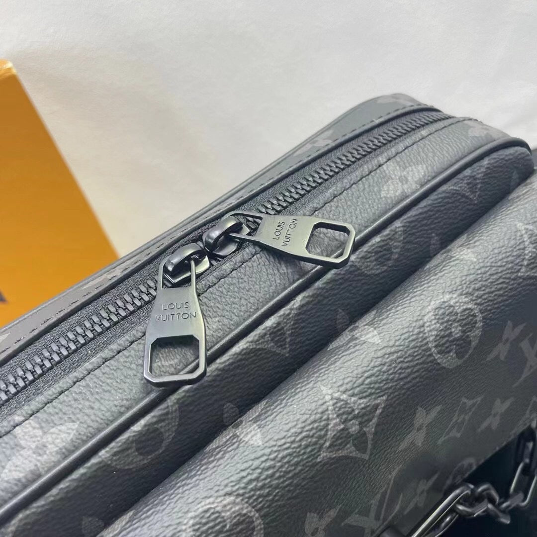 LOUIS VUITTON Steamer Postman bag/top quality M46795